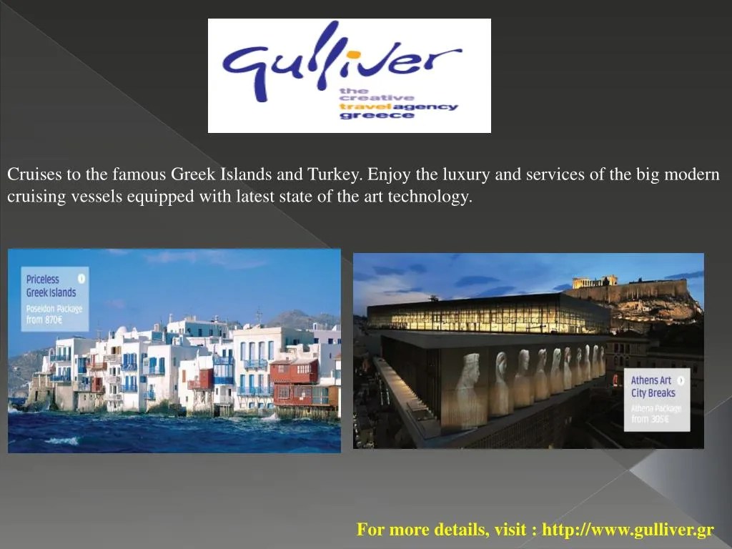 PPT Greece travel agency PowerPoint Presentation, free download ID