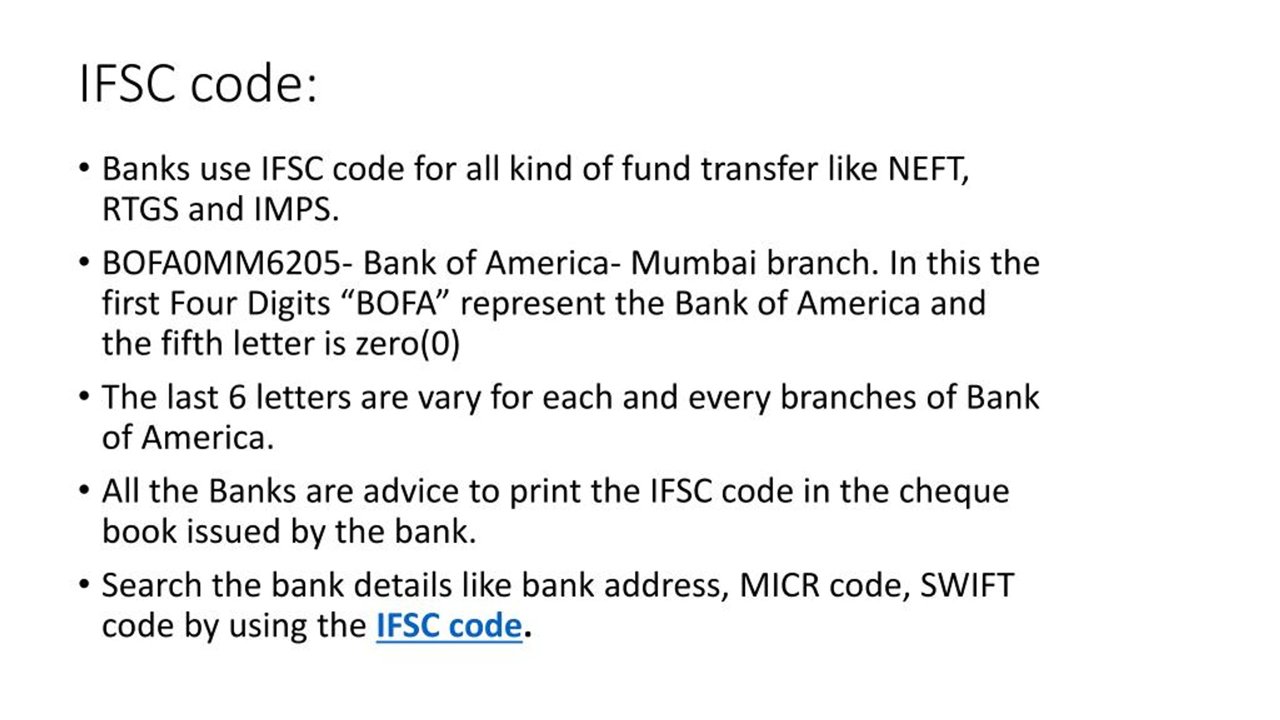 PPT Get Bank IFSC Code PowerPoint Presentation, free download ID