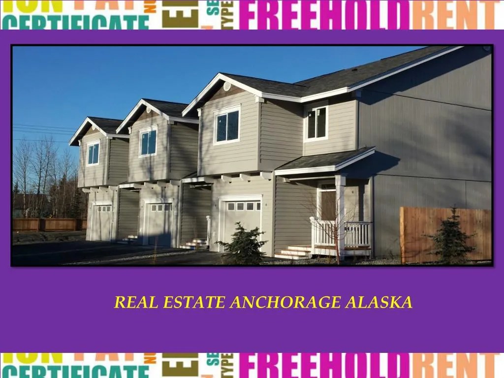 PPT Anchorage Homes for Sale PowerPoint Presentation, free download