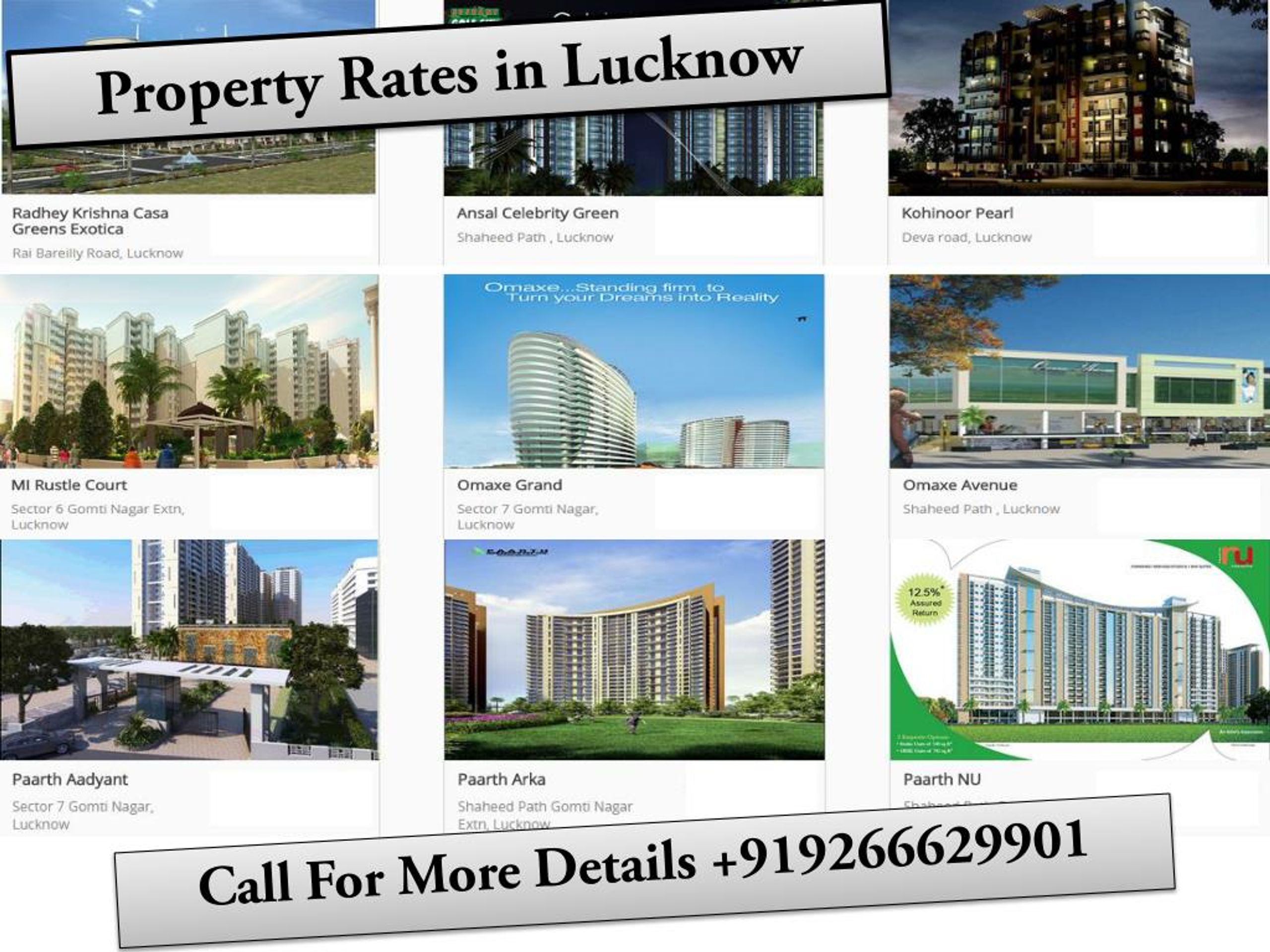 PPT Property Rates in Lucknow PowerPoint Presentation, free download