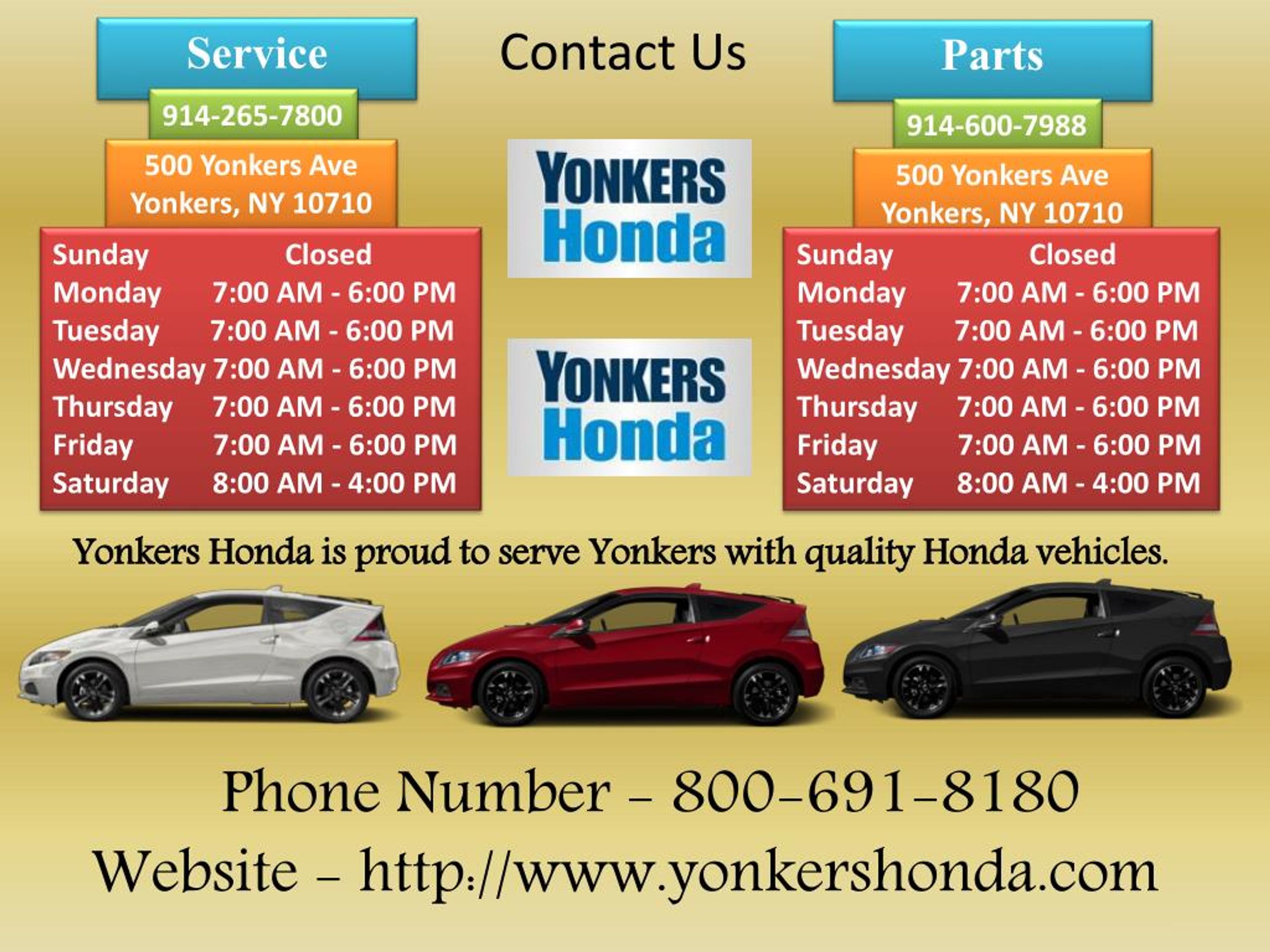 PPT Yonkers Honda Honda Dealer NYC PowerPoint Presentation, free download ID7214962