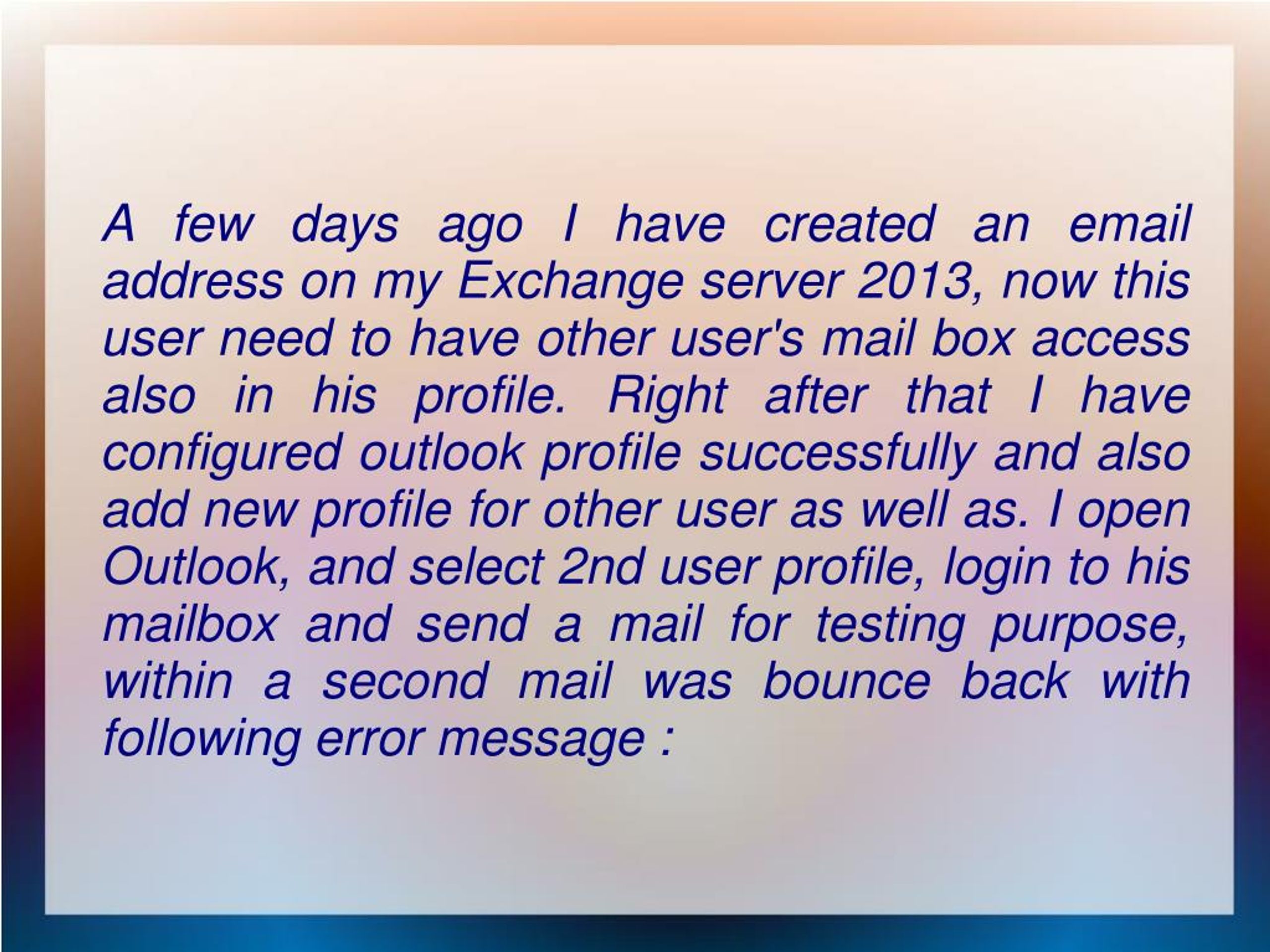 PPT “This message could not be sent” Error [0x8007000500000000