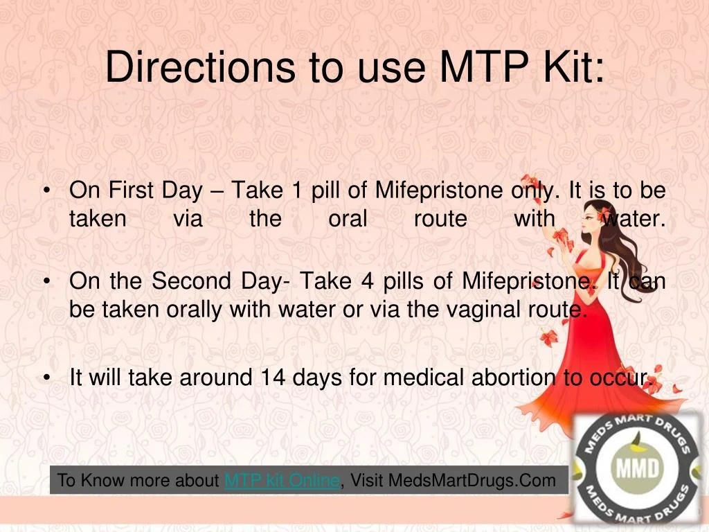 PPT MTP Kit Most Preferred Kit to abort Early Pregnancy. PowerPoint
