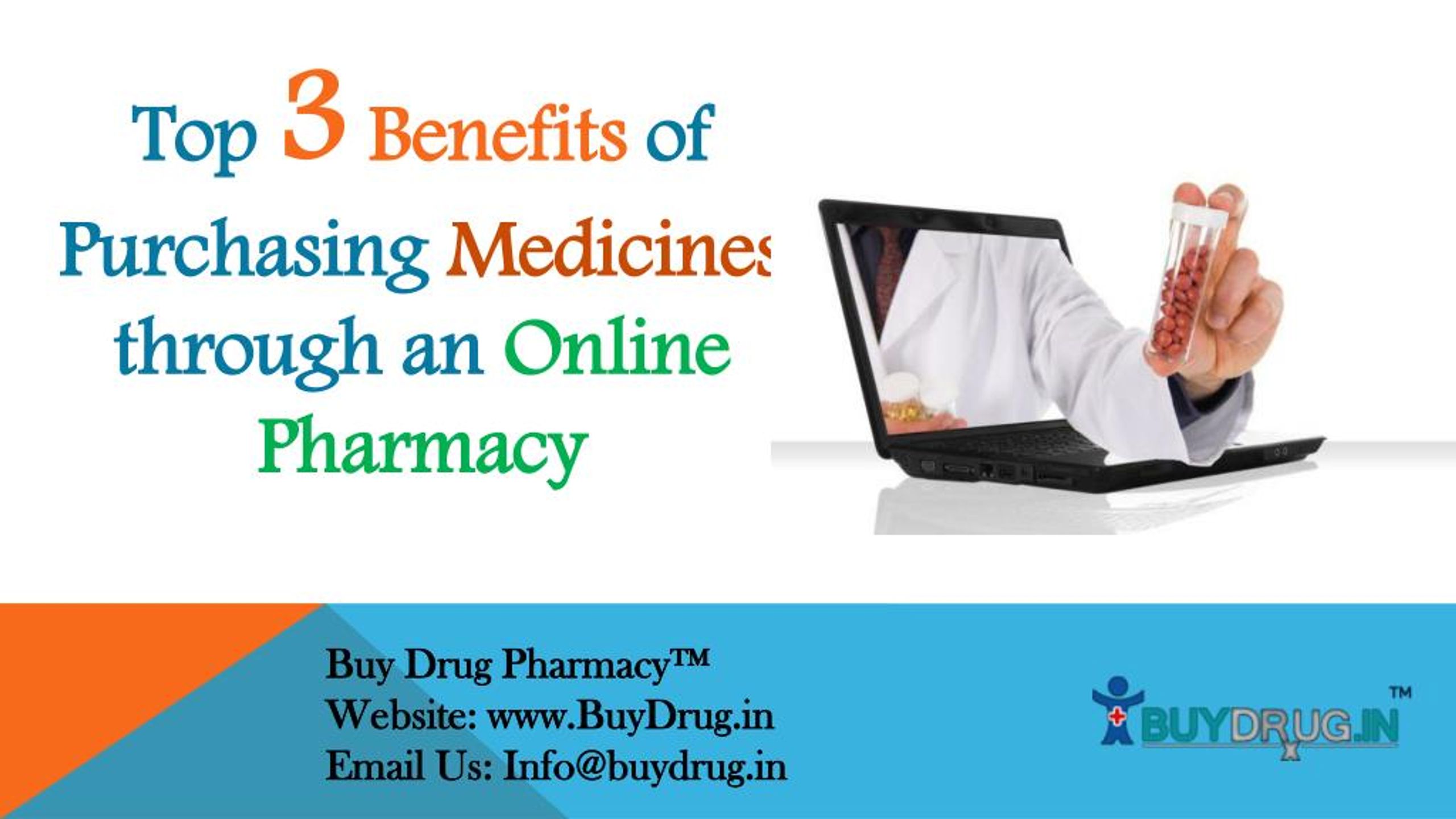 PPT Top 3 benefits of purchasing medicines through an online pharmacy