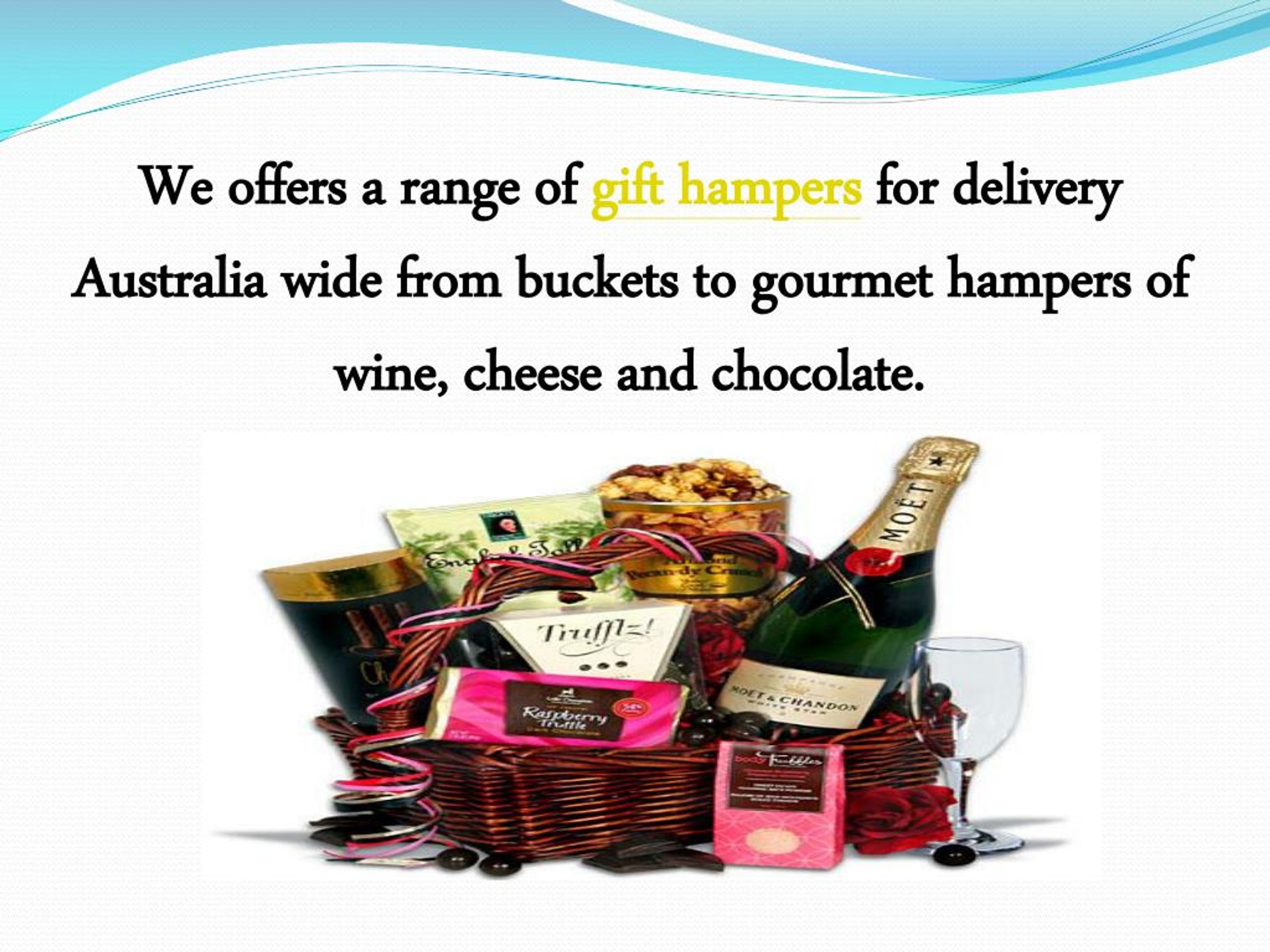 PPT Gift Hampers Adelaide PowerPoint Presentation, free download ID