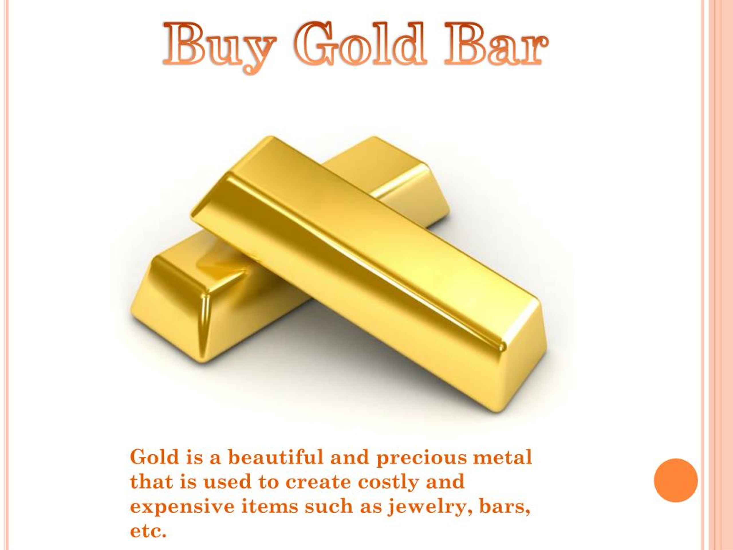 PPT Precious Gold Metals PowerPoint Presentation, free download ID