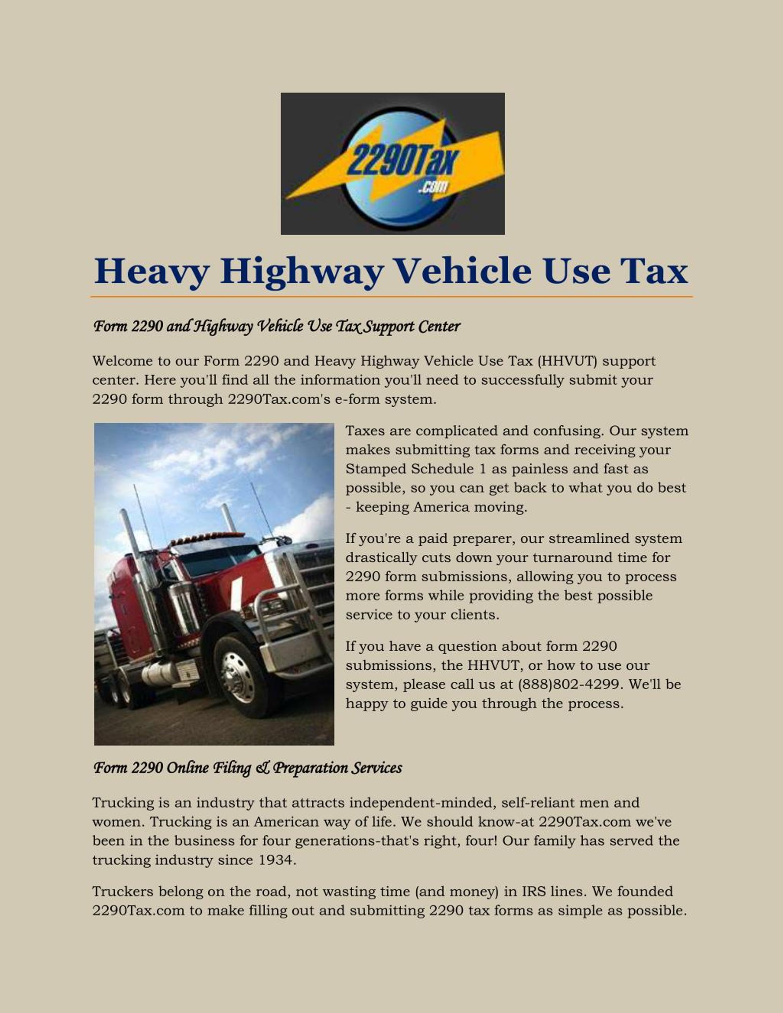 PPT Heavy Highway Vehicle Use Tax PowerPoint Presentation, free