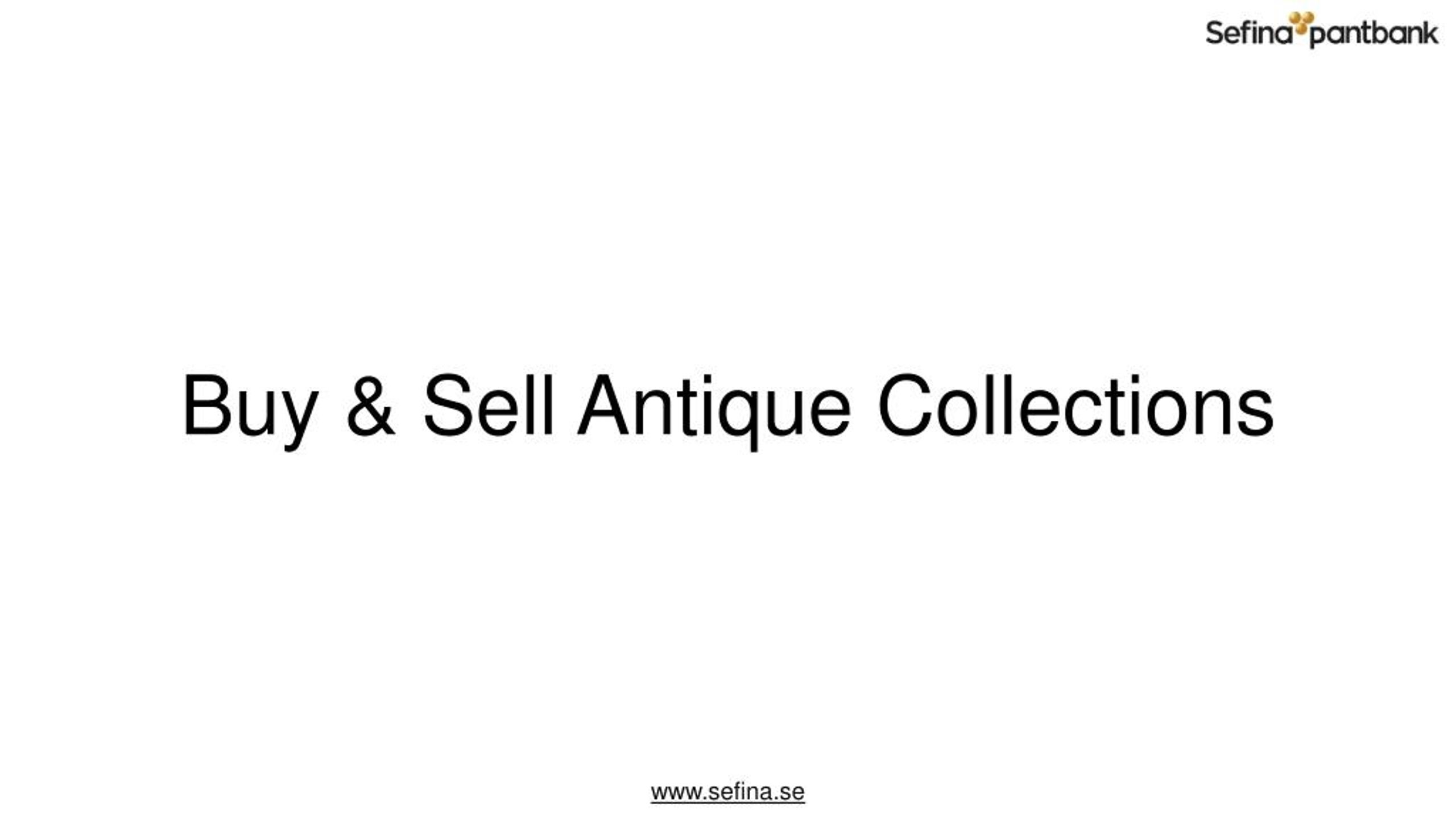 PPT Buy and Sell Antique Collections PowerPoint Presentation, free