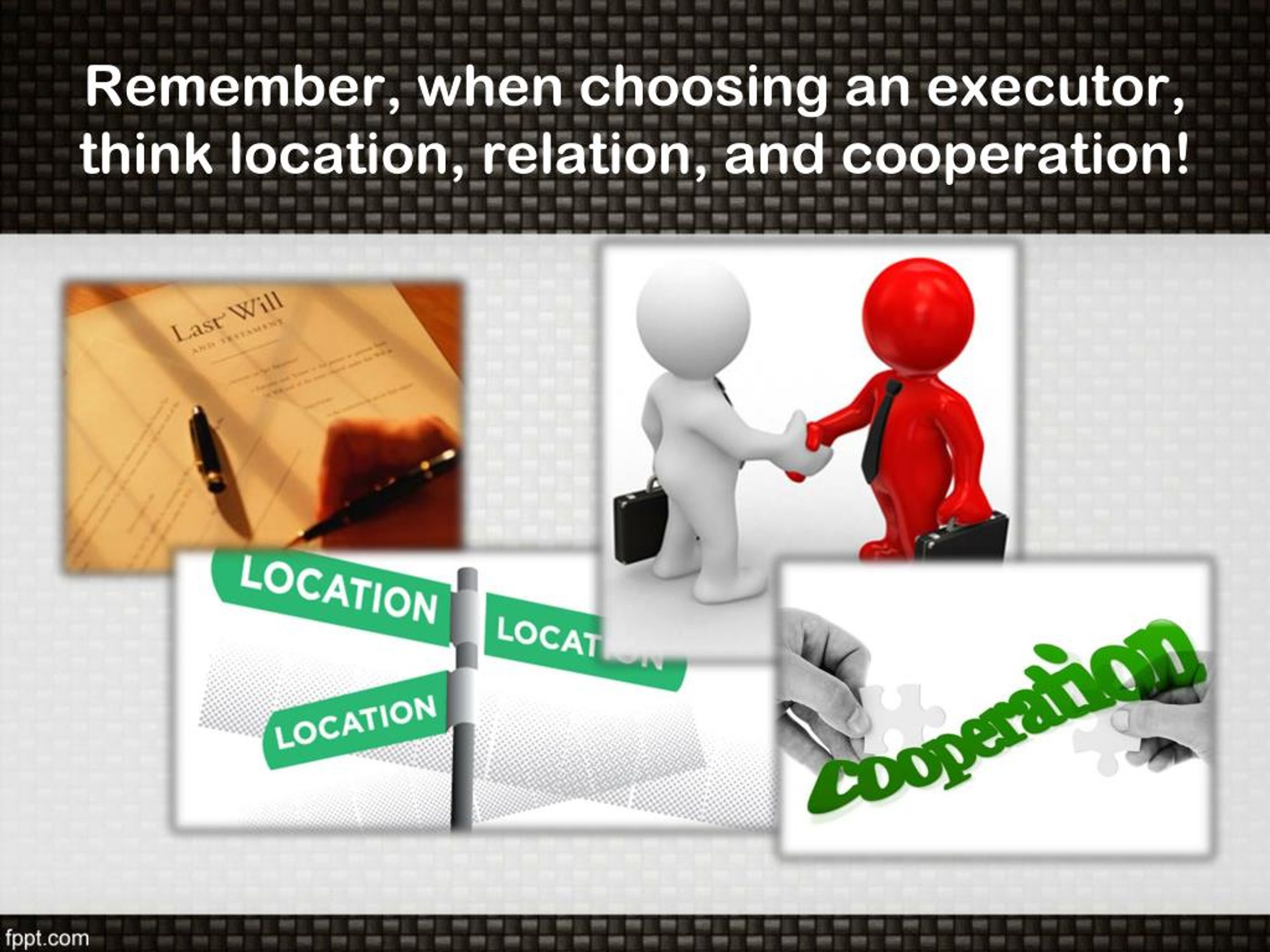 PPT How To Choose An Executor PowerPoint Presentation, free download