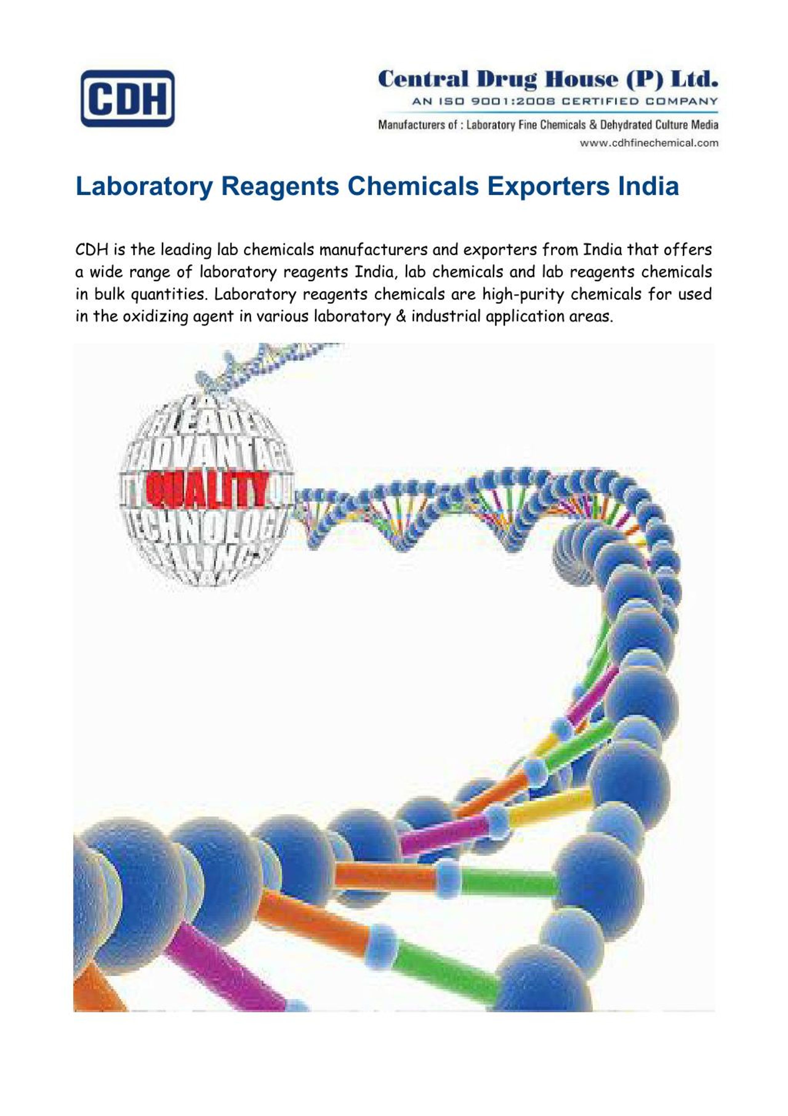 PPT Laboratory Reagents Chemicals Exporters in India PowerPoint