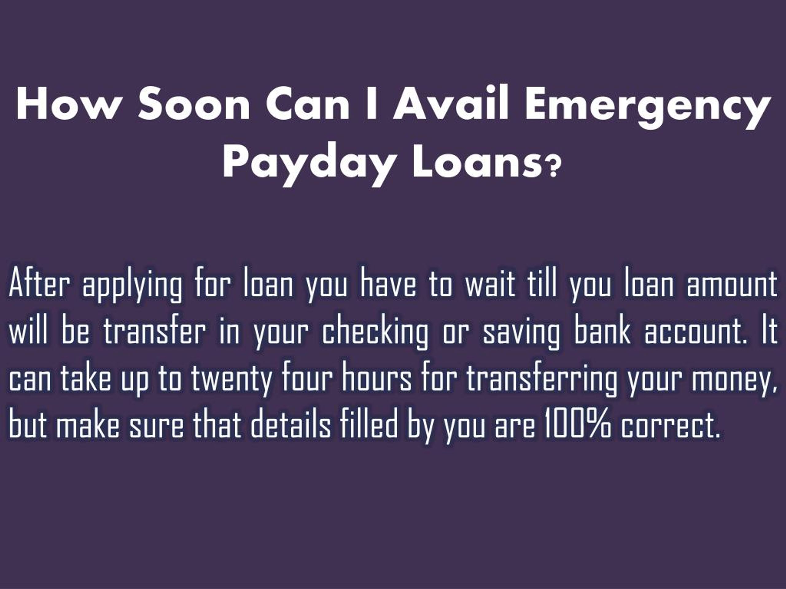 PPT Payday Loans Quick Financial Assistance For People To Eradicate