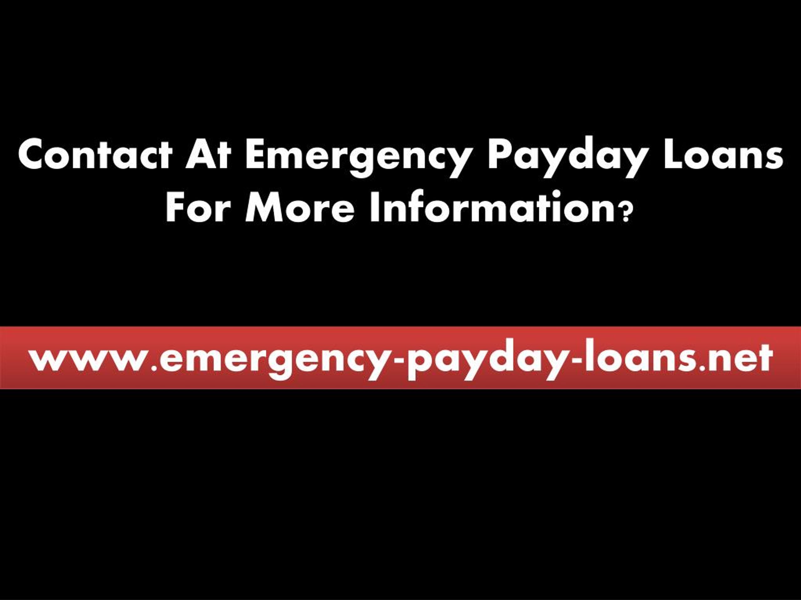 PPT Payday Loans Quick Financial Assistance For People To Eradicate The Unexpected Financial