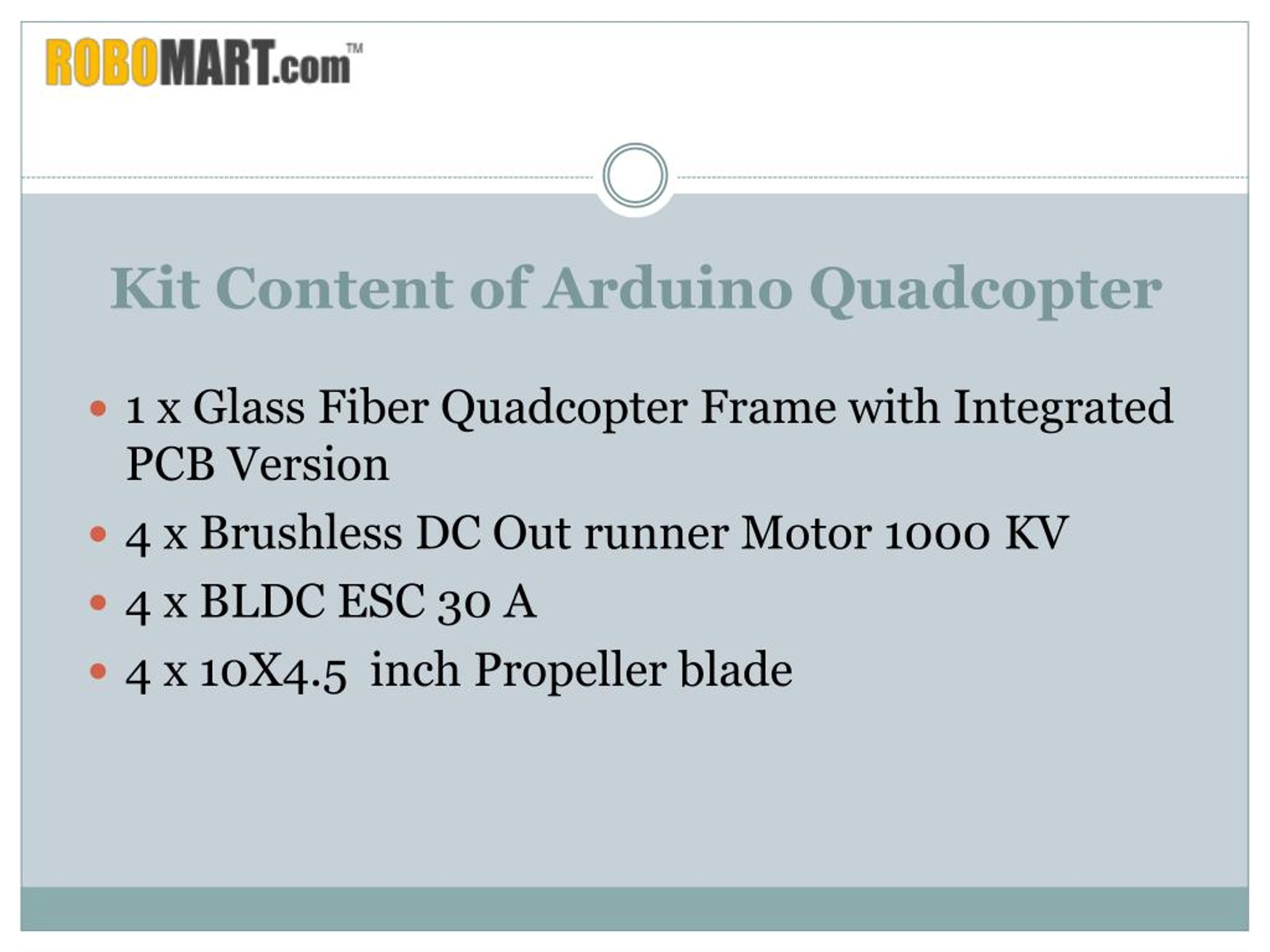 PPT Buy Arduino Quadcopter kit PowerPoint Presentation, free download