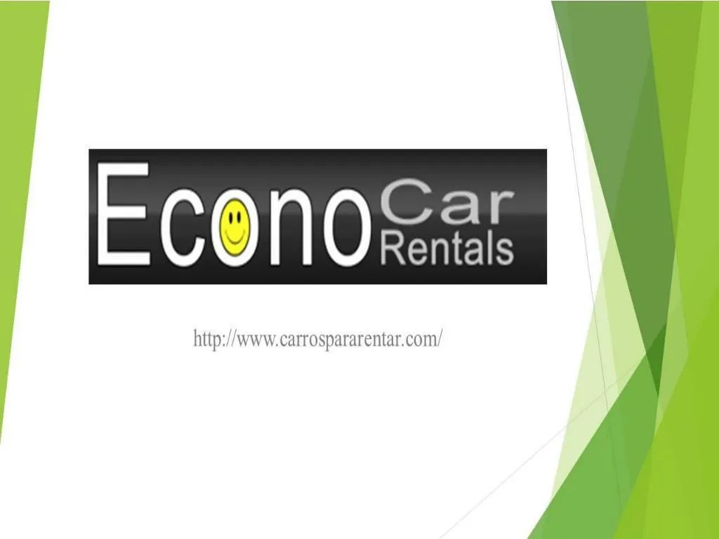 PPT Econo car rental PowerPoint Presentation, free download ID7233181