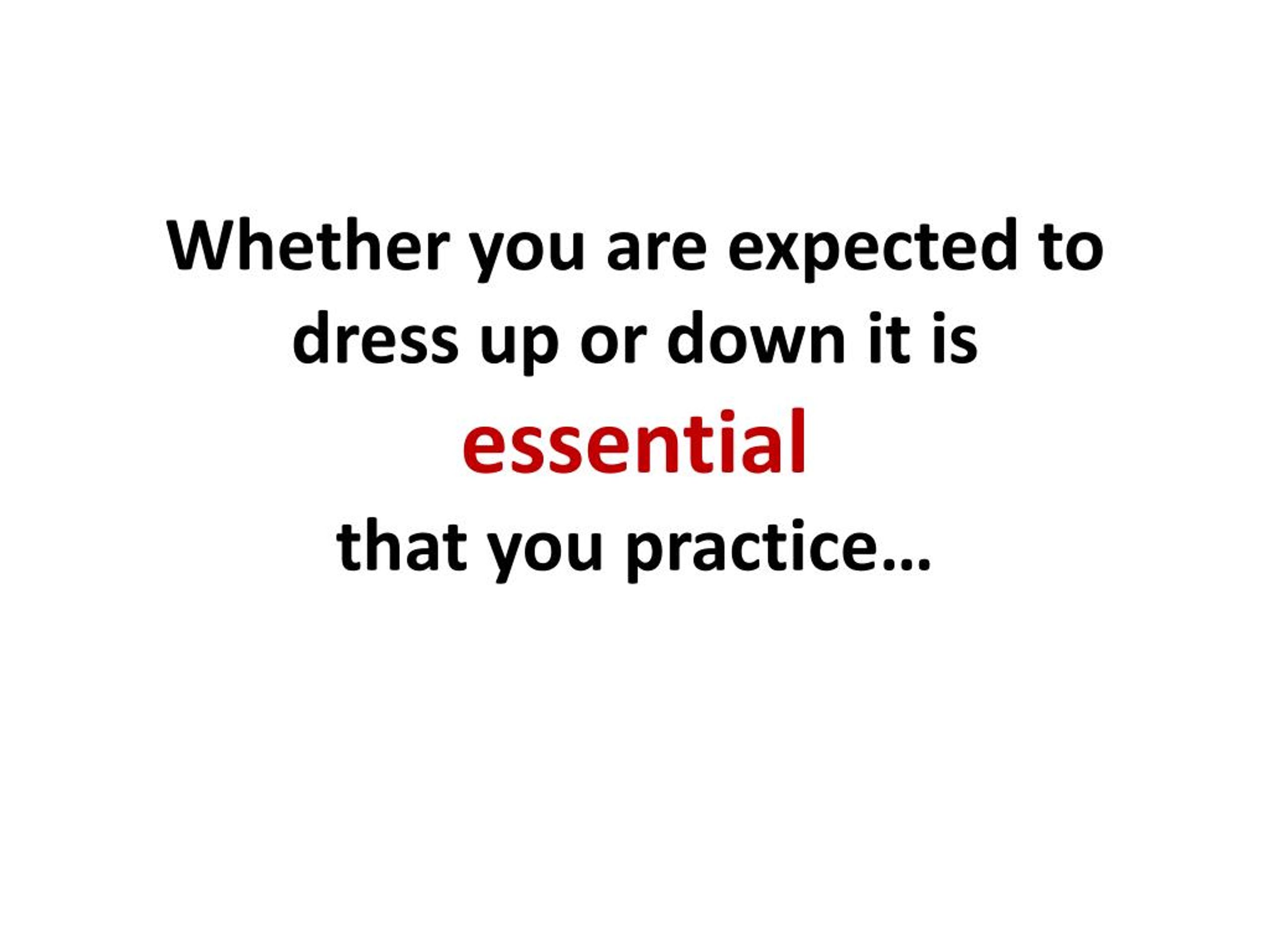 PPT Business Attire For Men PowerPoint Presentation, free download