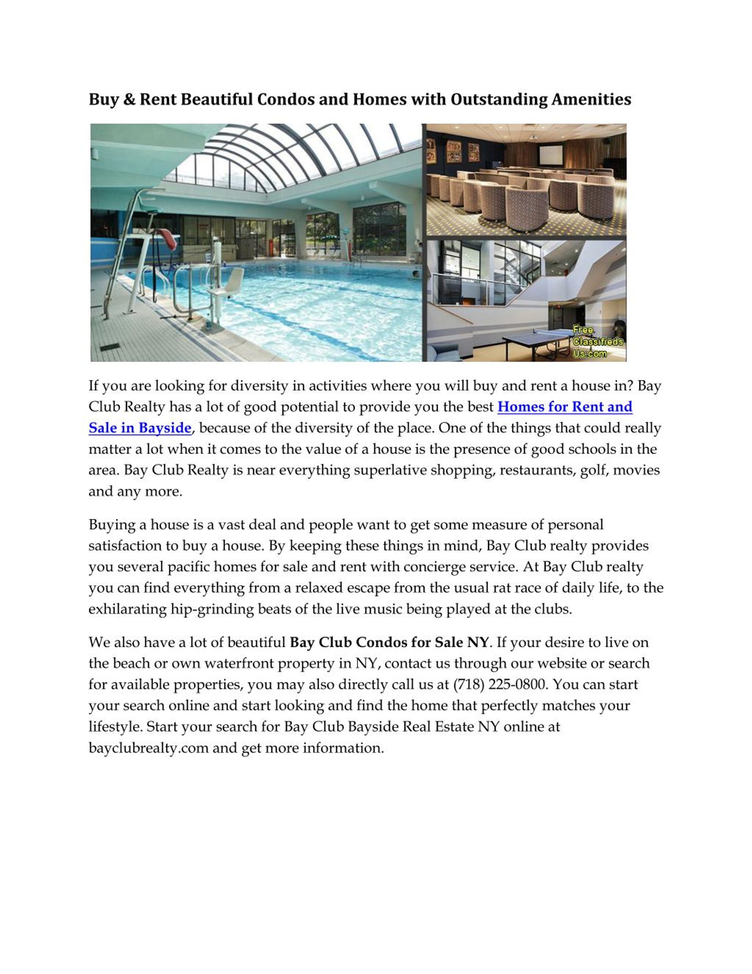PPT Bayside Bay Club Bayside NY PowerPoint Presentation, free