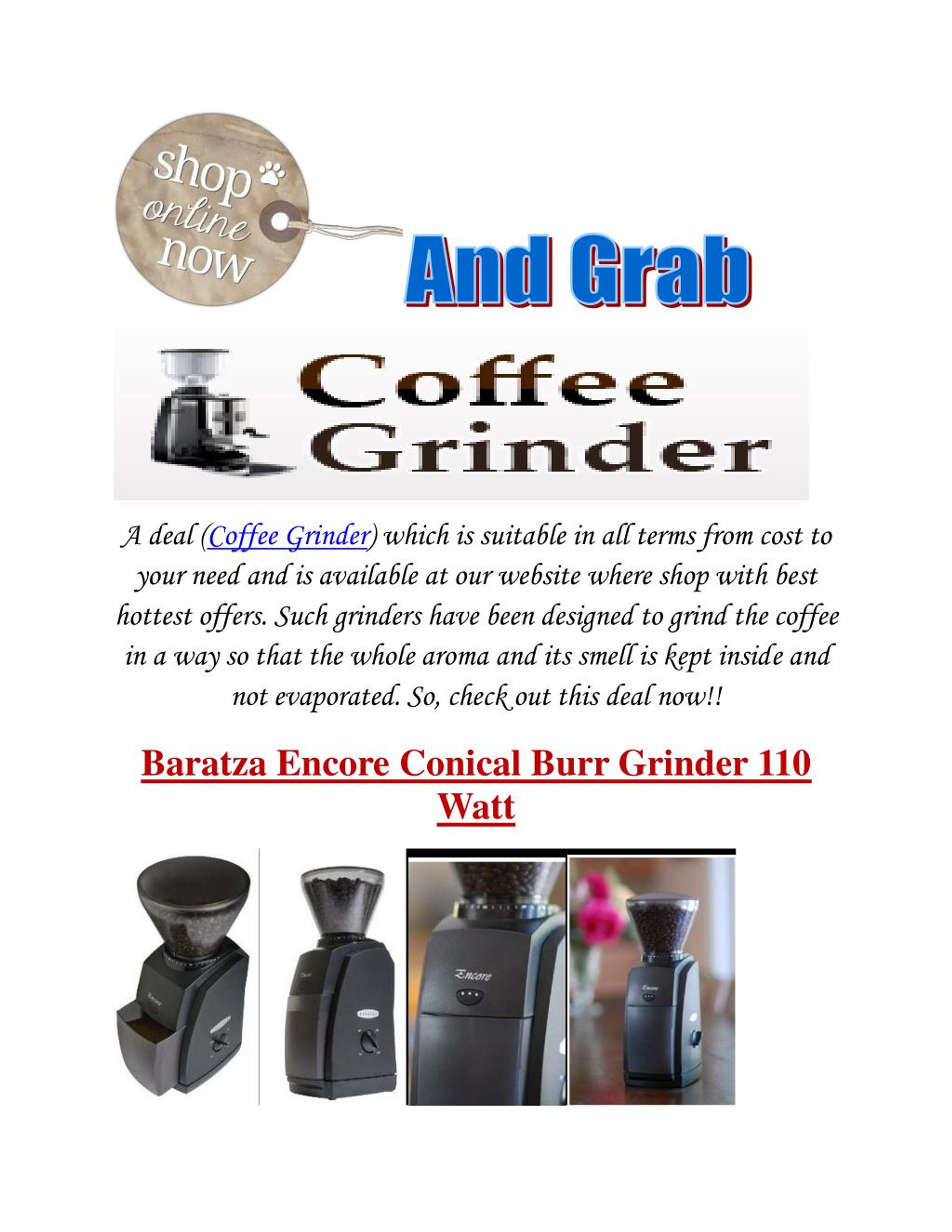 PPT Cheap Coffee Grinder Many More Types To Shop Here PowerPoint
