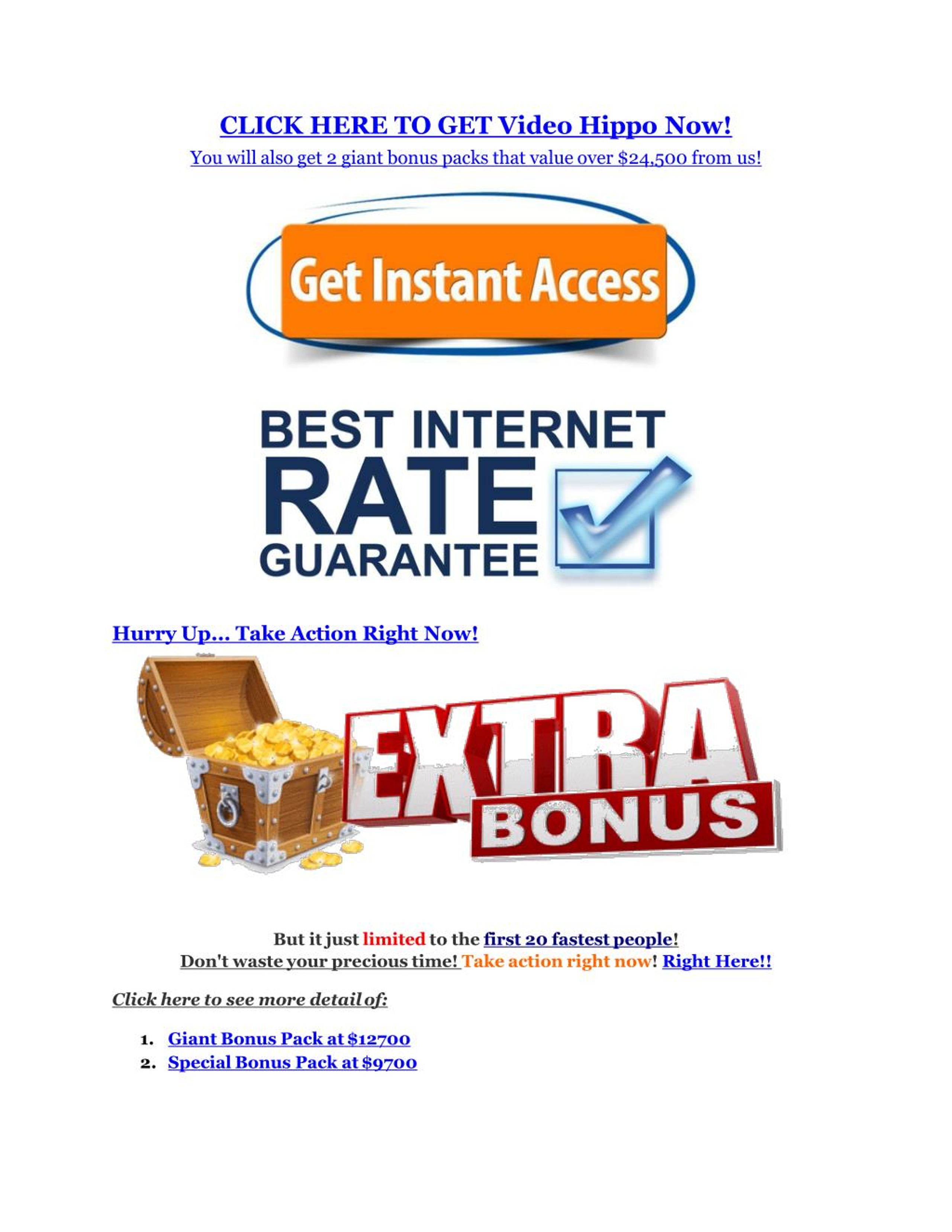 PPT Video Hippo review and (FREE) 12,700 bonusVideo Hippo Discount