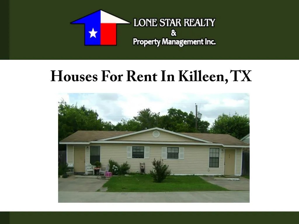 PPT Houses For Rent In Killeen, TX PowerPoint Presentation, free