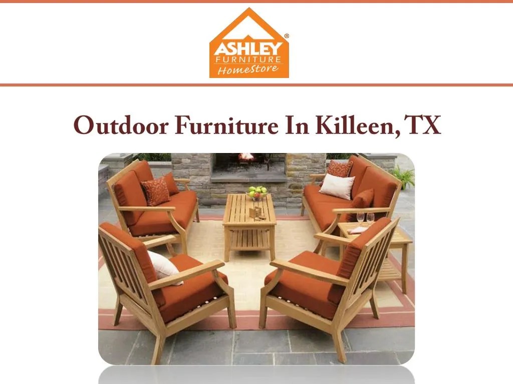 PPT Outdoor Furniture In Killeen, TX PowerPoint Presentation, free
