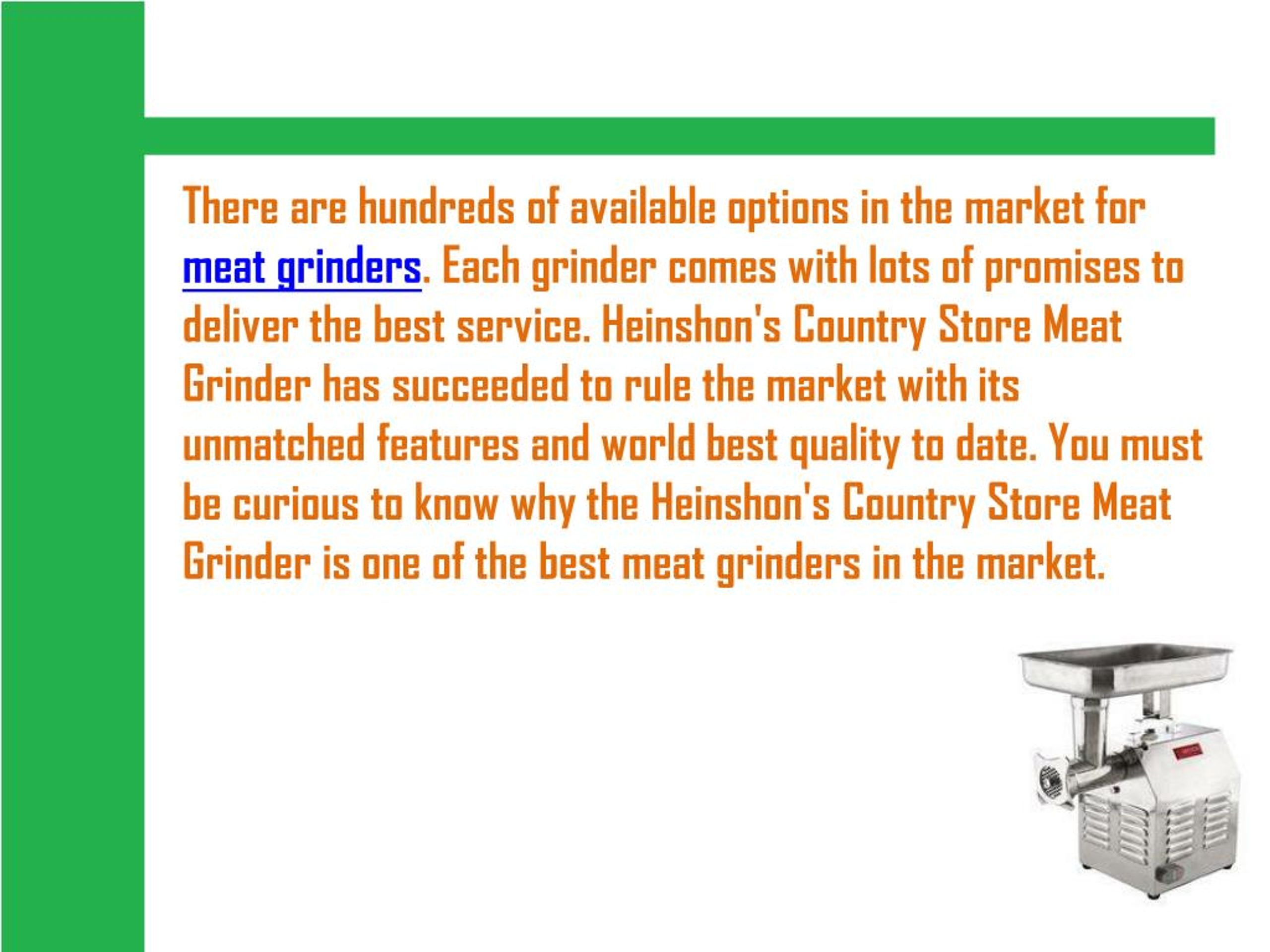 PPT Electric Meat Grinder For Safty and Faster Meat Cutting
