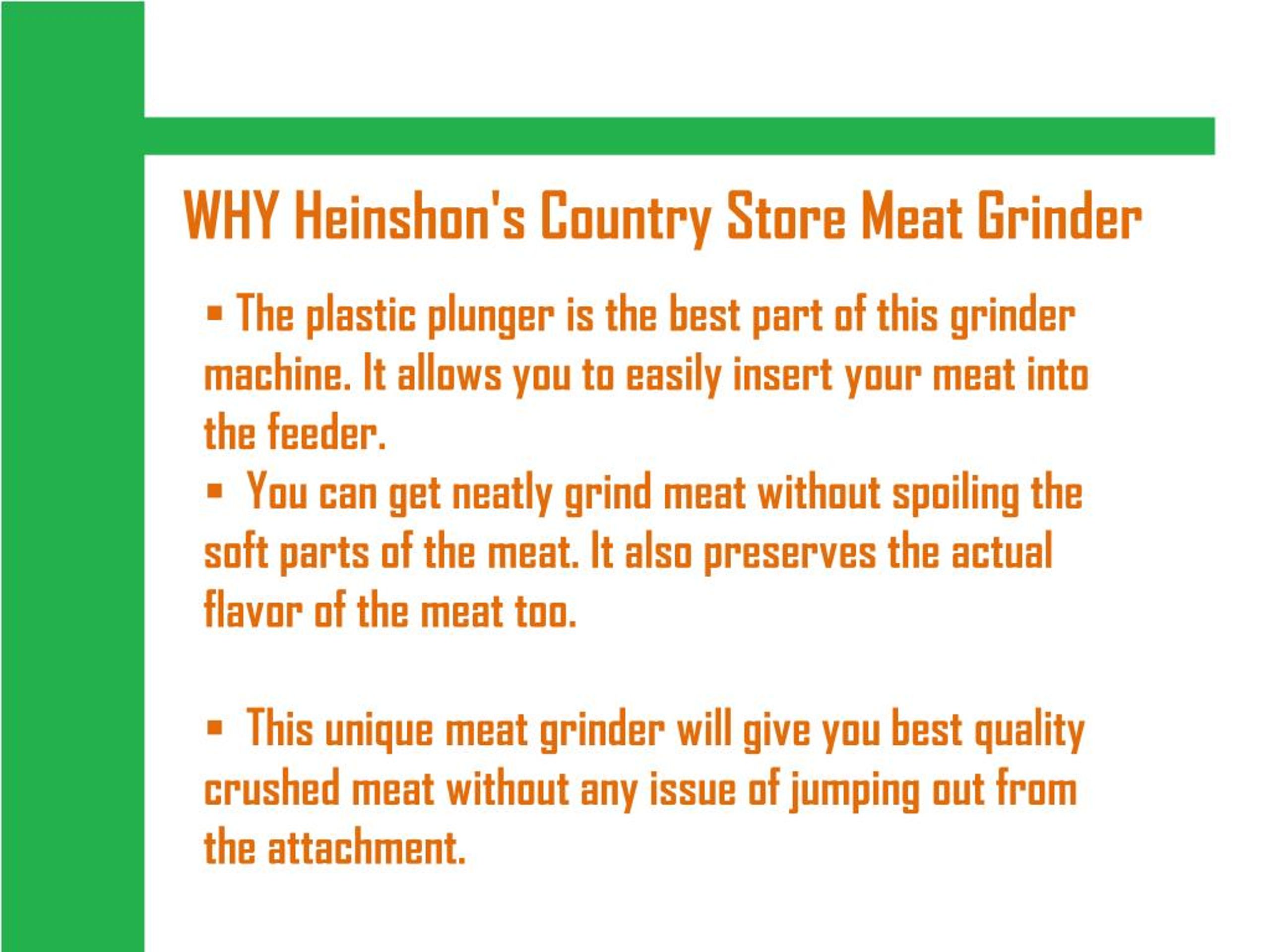 PPT Electric Meat Grinder For Safty and Faster Meat Cutting