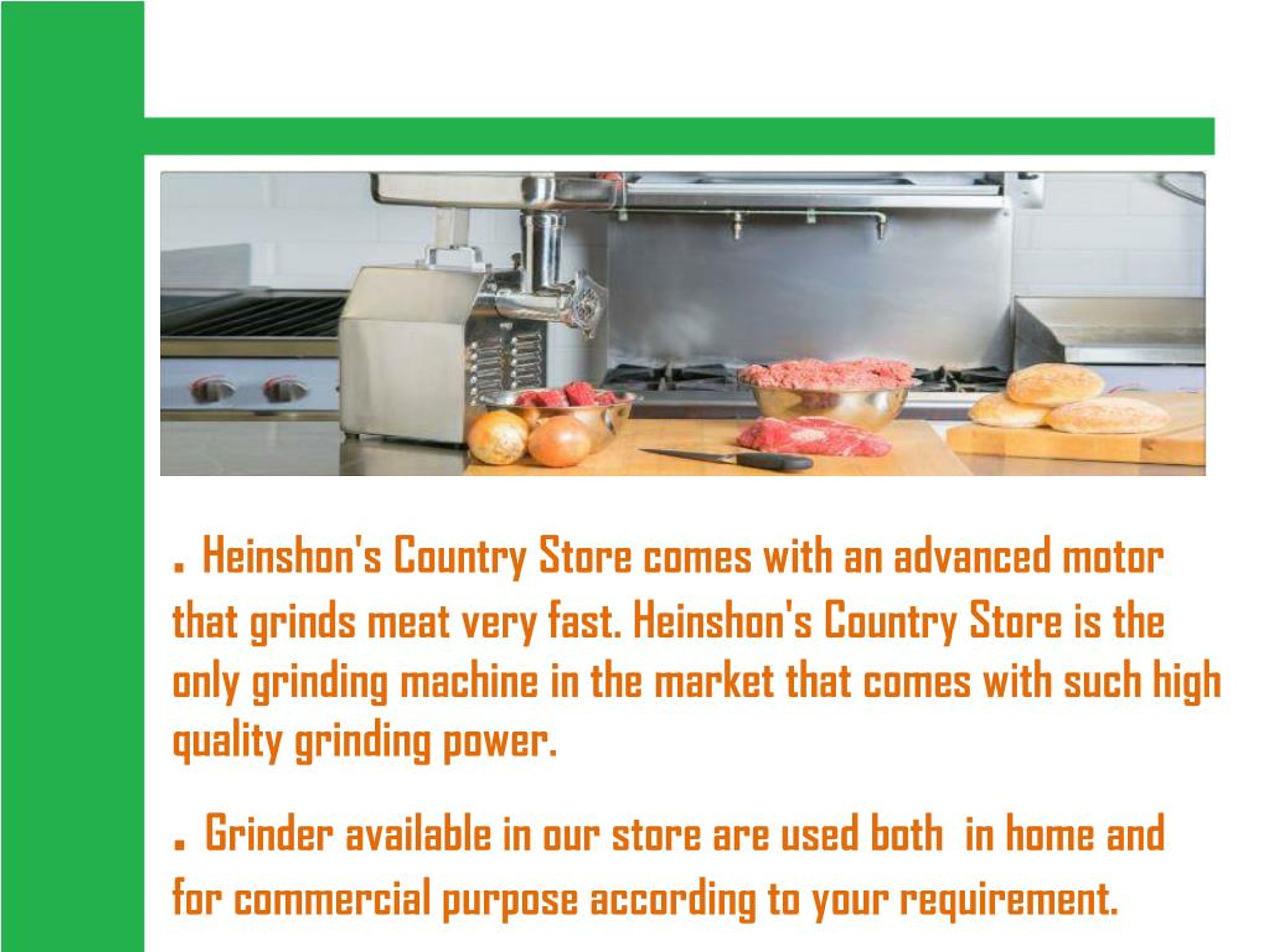 PPT Electric Meat Grinder For Safty and Faster Meat Cutting