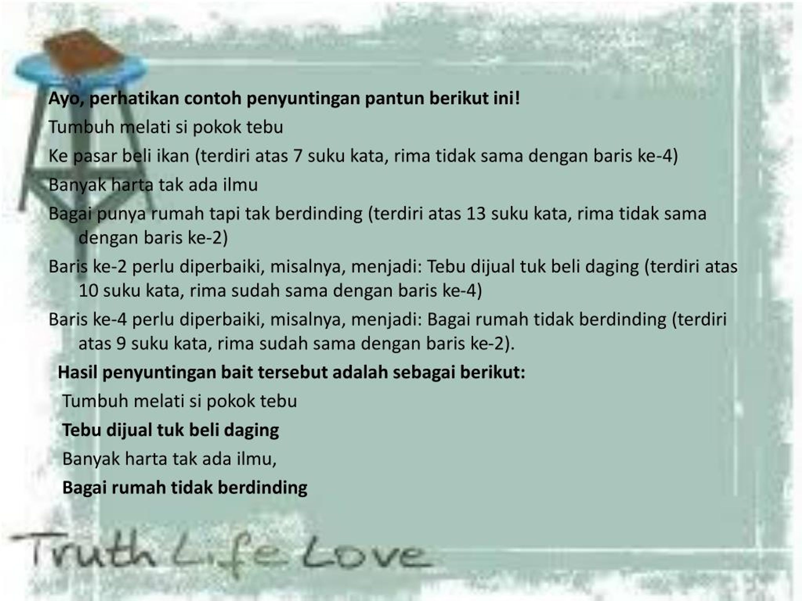 PPT Menginterpretasikan pantun PowerPoint Presentation, free download