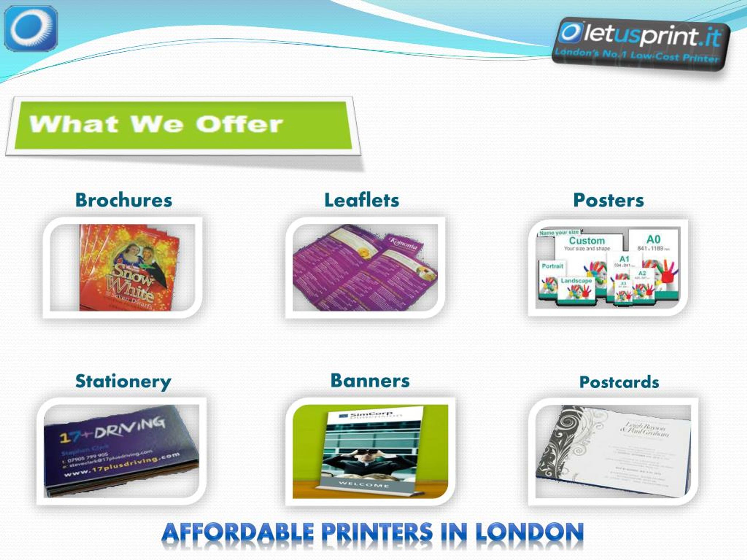 PPT Printing Services London PowerPoint Presentation, free download