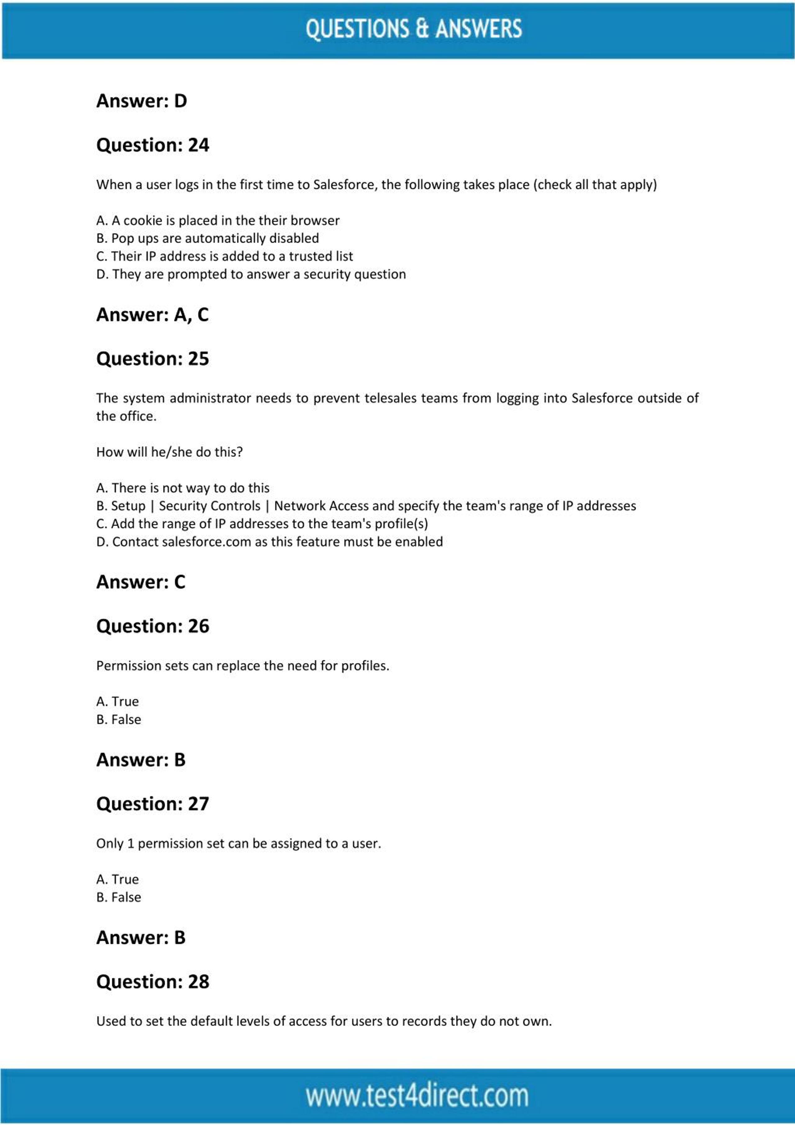 PPT Salesforce ADM201 Certified Administrator Real Exam Questions