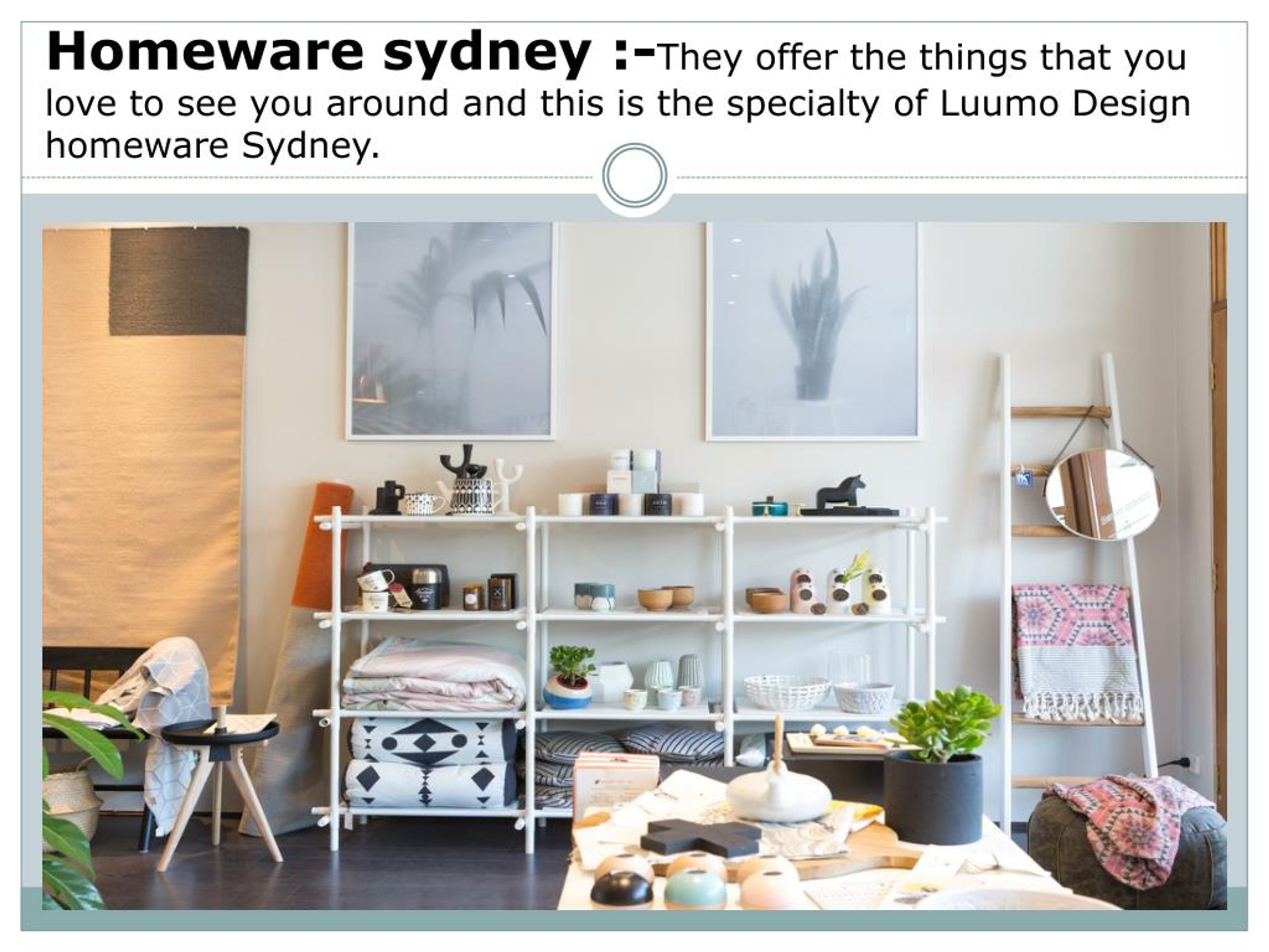 PPT Home decor Australia and Online homeware store PowerPoint