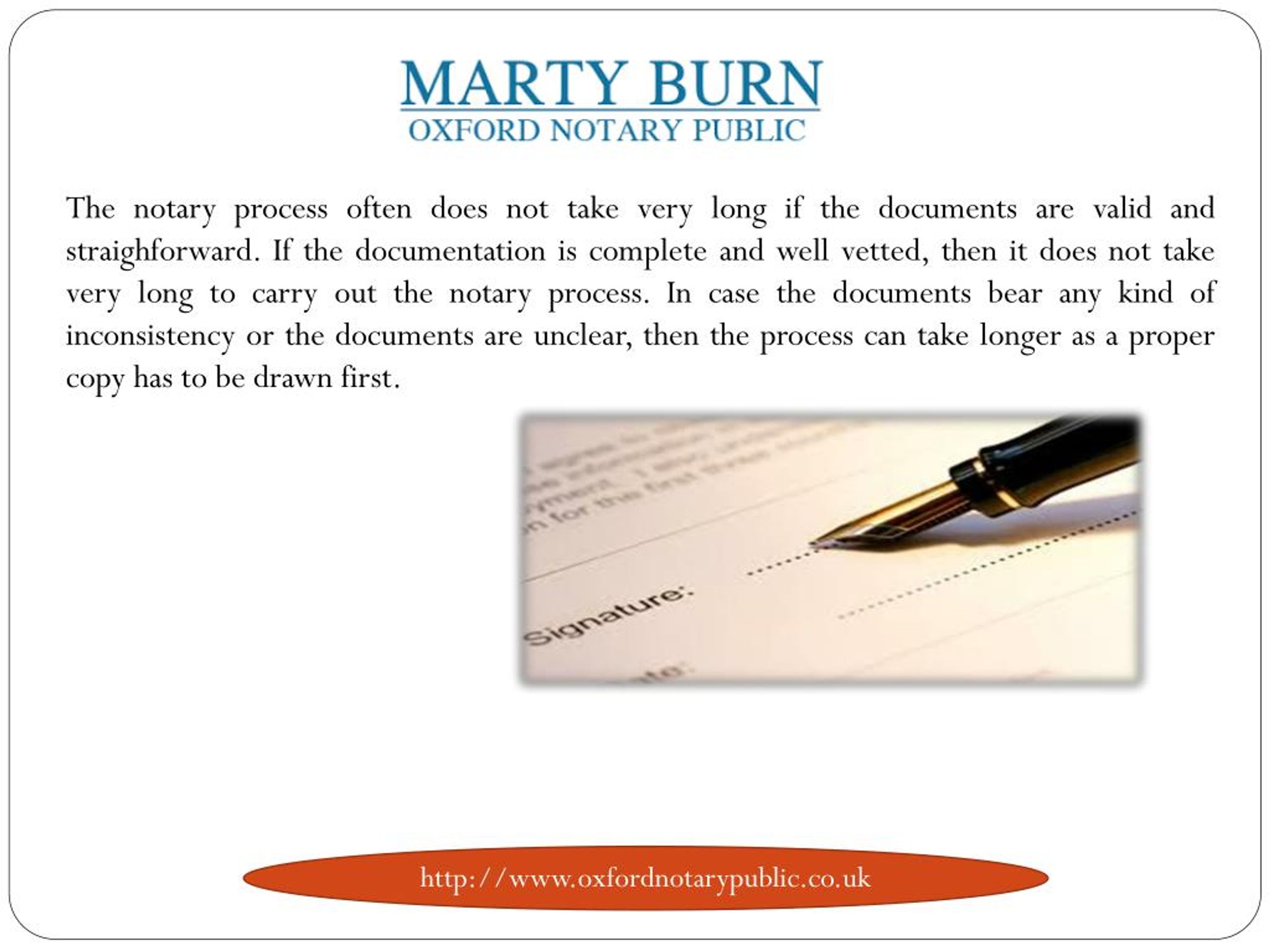 PPT BEST NOTARY PUBLIC IN OXFORD FOR ALL TYPE OF NOTARIZATION