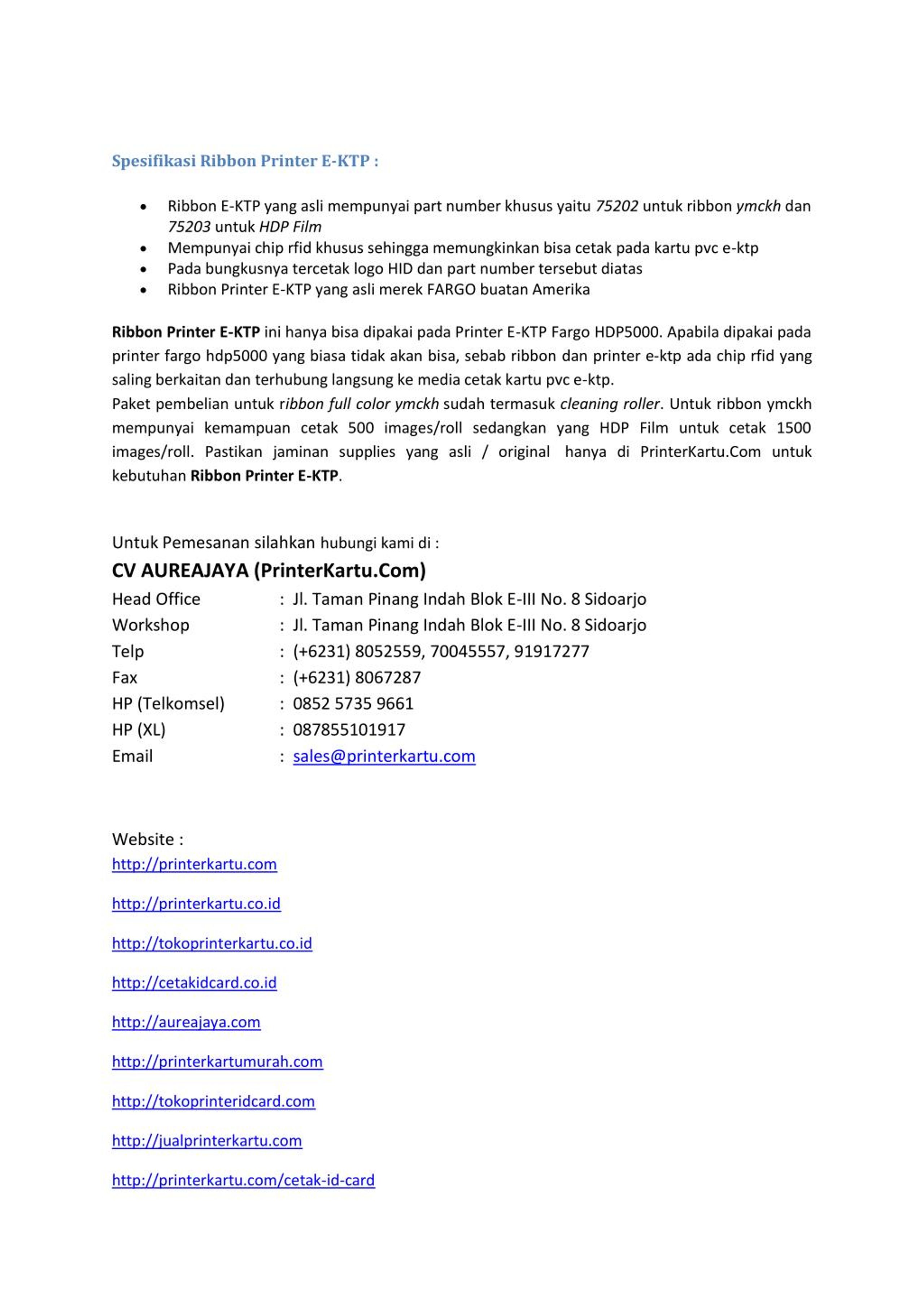 PPT Ribbon Printer EKTP PowerPoint Presentation, free download ID