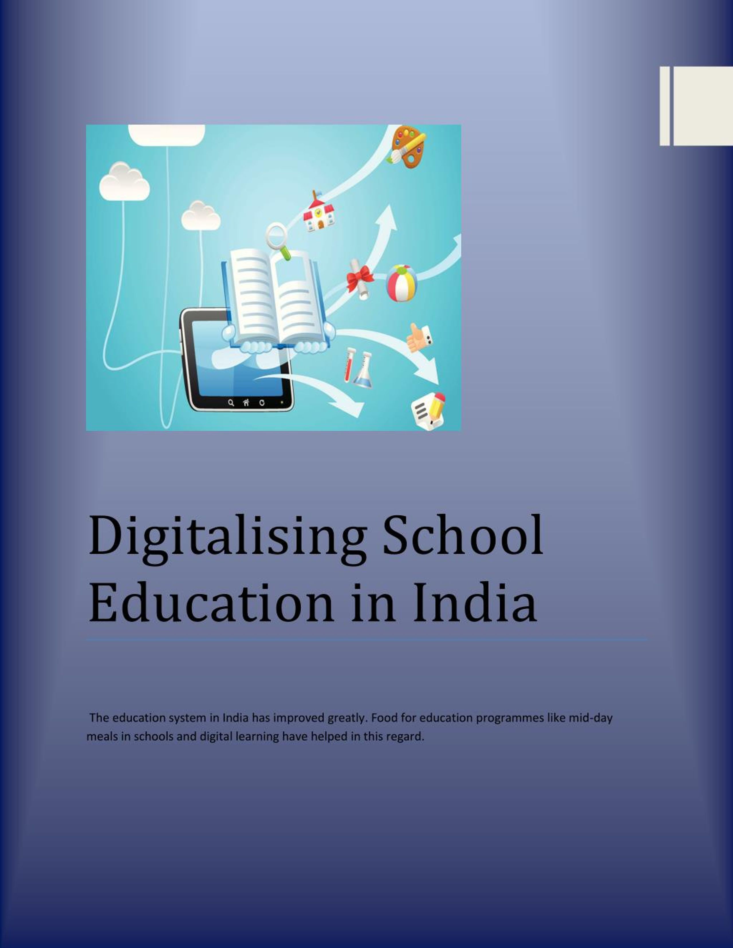 PPT Digitalising School Education in India PowerPoint Presentation