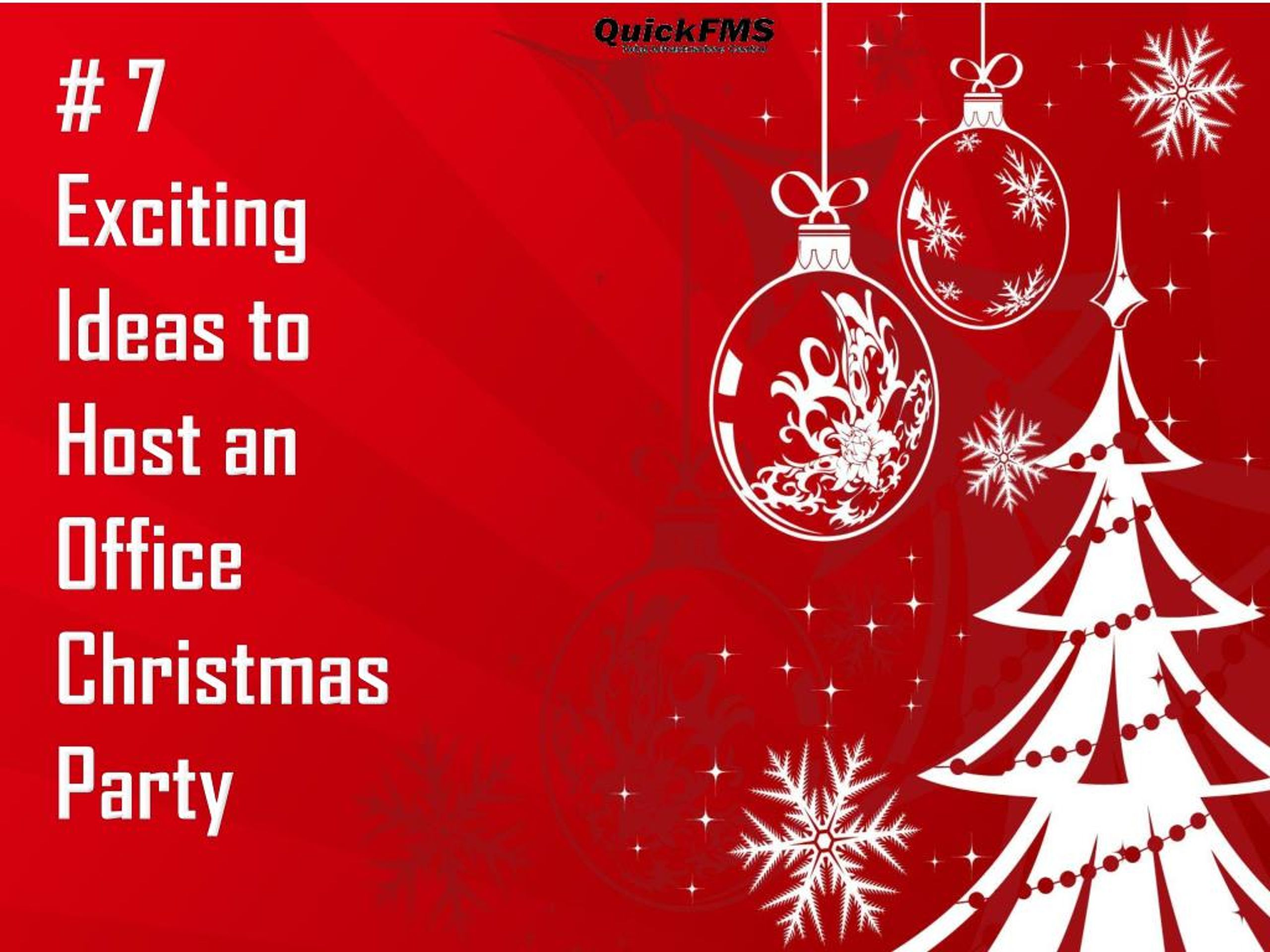 PPT Exciting Ideas to Host an Office Christmas Party PowerPoint