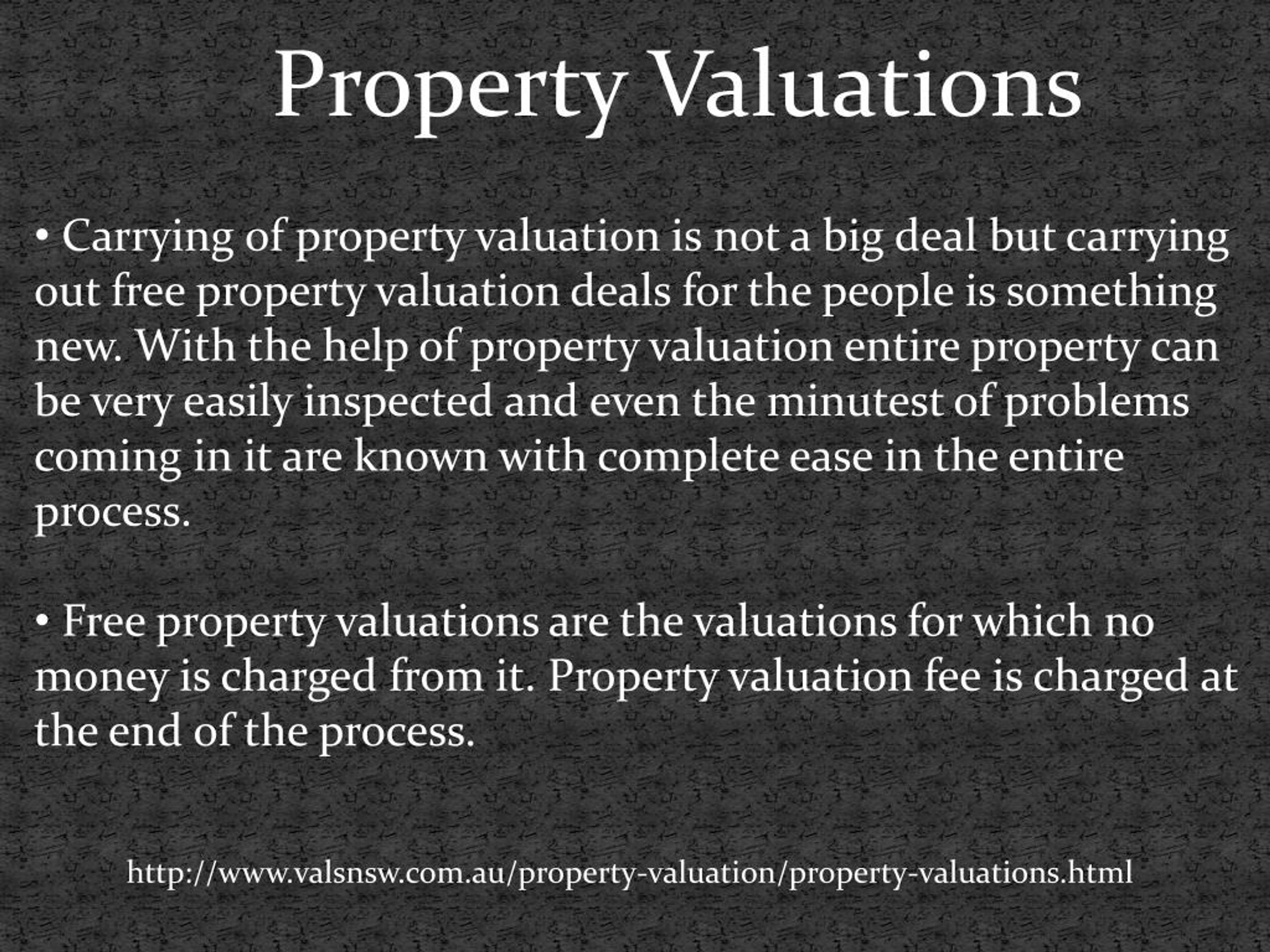 PPT Valuation NSW For Your Land Valuation PowerPoint Presentation