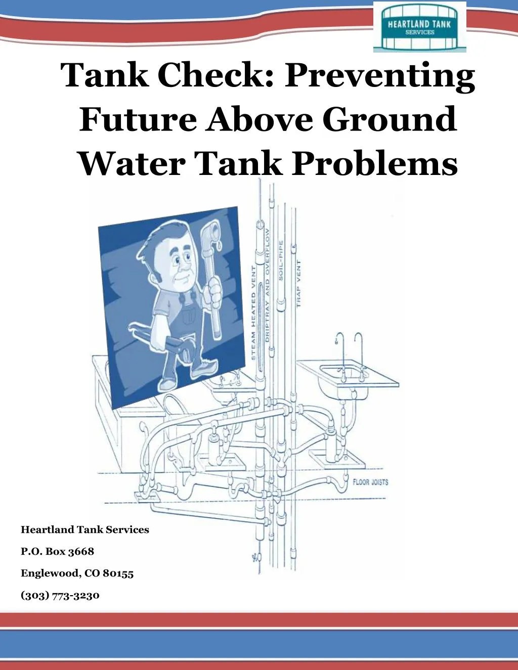 PPT Tank Check Preventing Future Above Ground Water Tank Problems