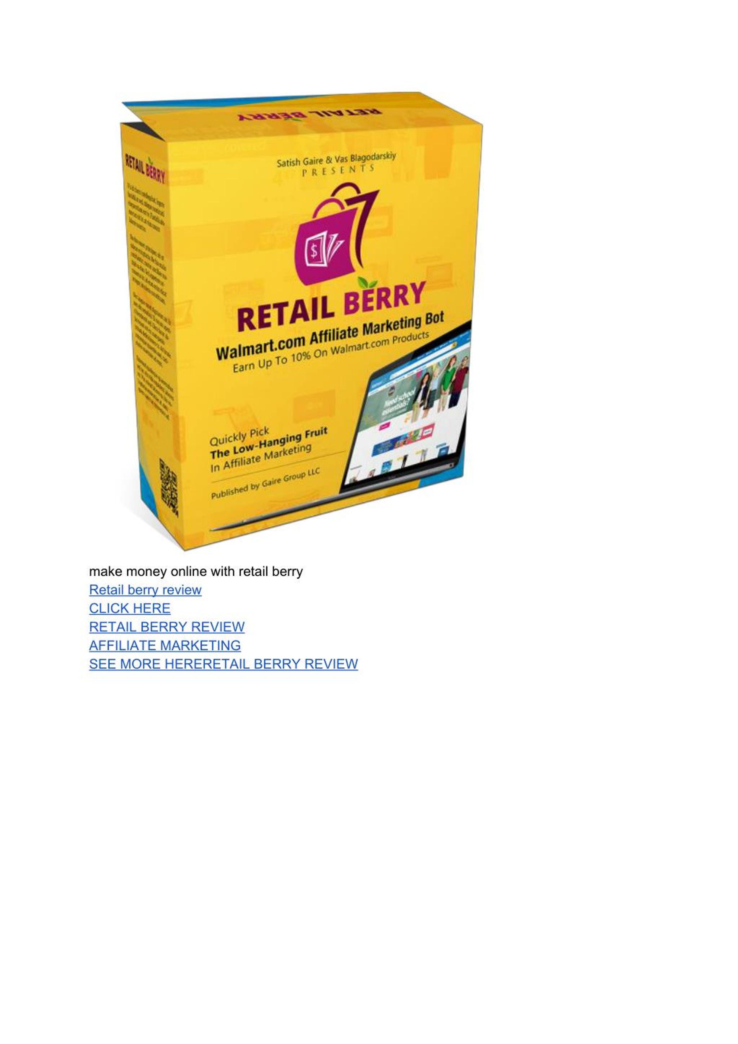 PPT Retail Berry Review PowerPoint Presentation, free download ID