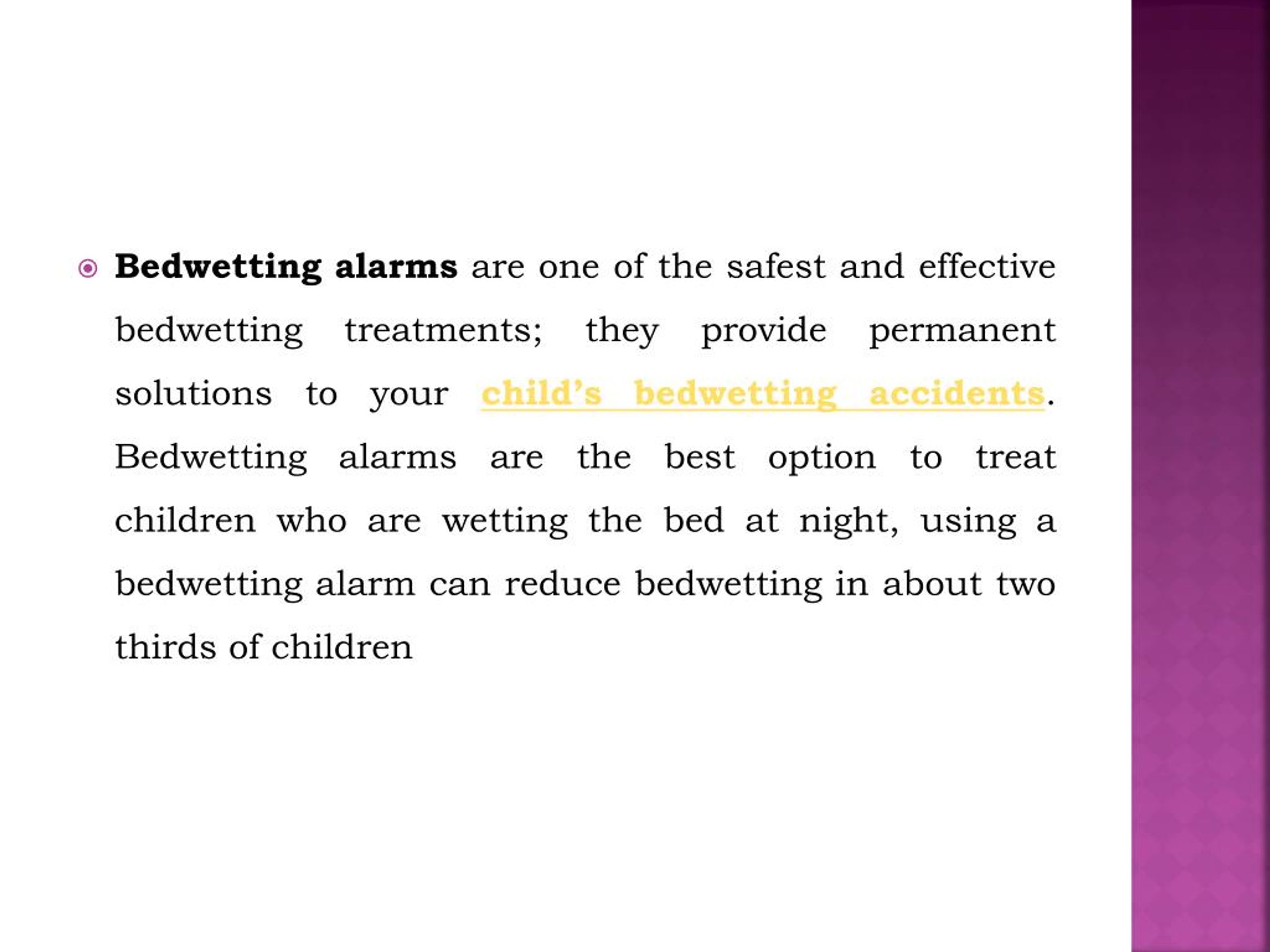 PPT DryBuddy Bedwetting Alarm Efficient and Effective Alarm For Your