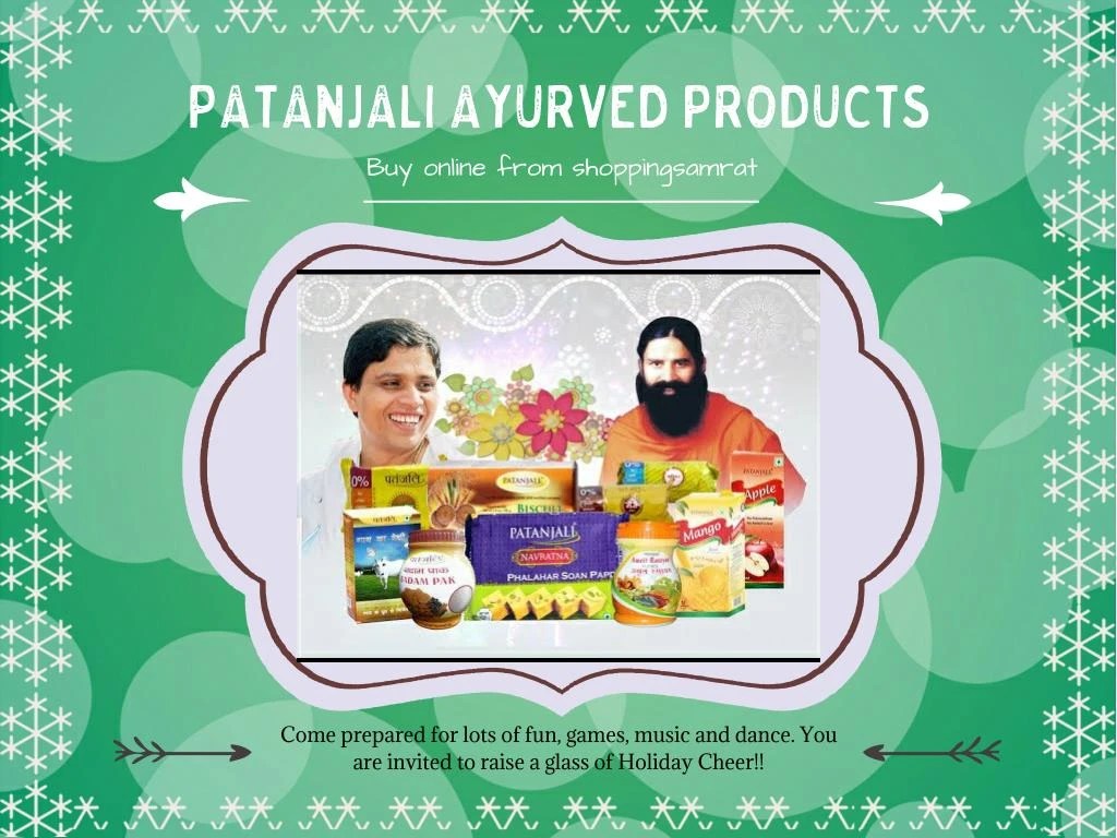 PPT Patanjali Ayurved products online PowerPoint Presentation ID