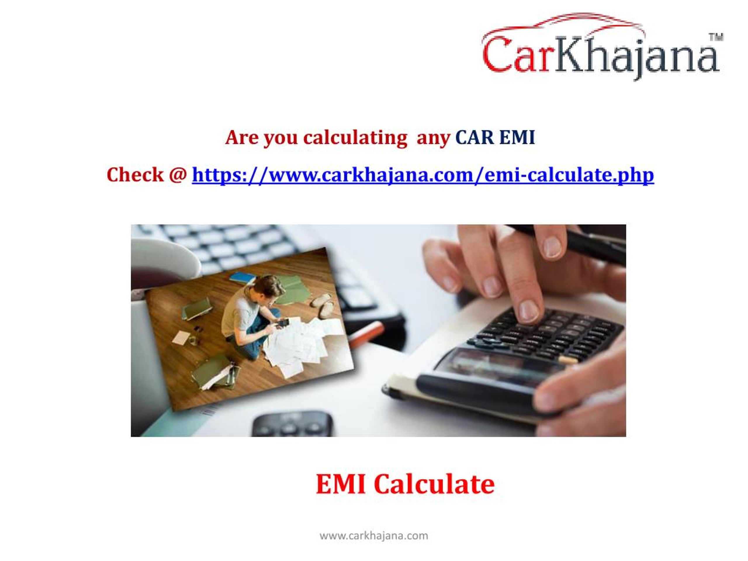 PPT EMI Calculate Car loan EMI Calculator loan EMI calculator