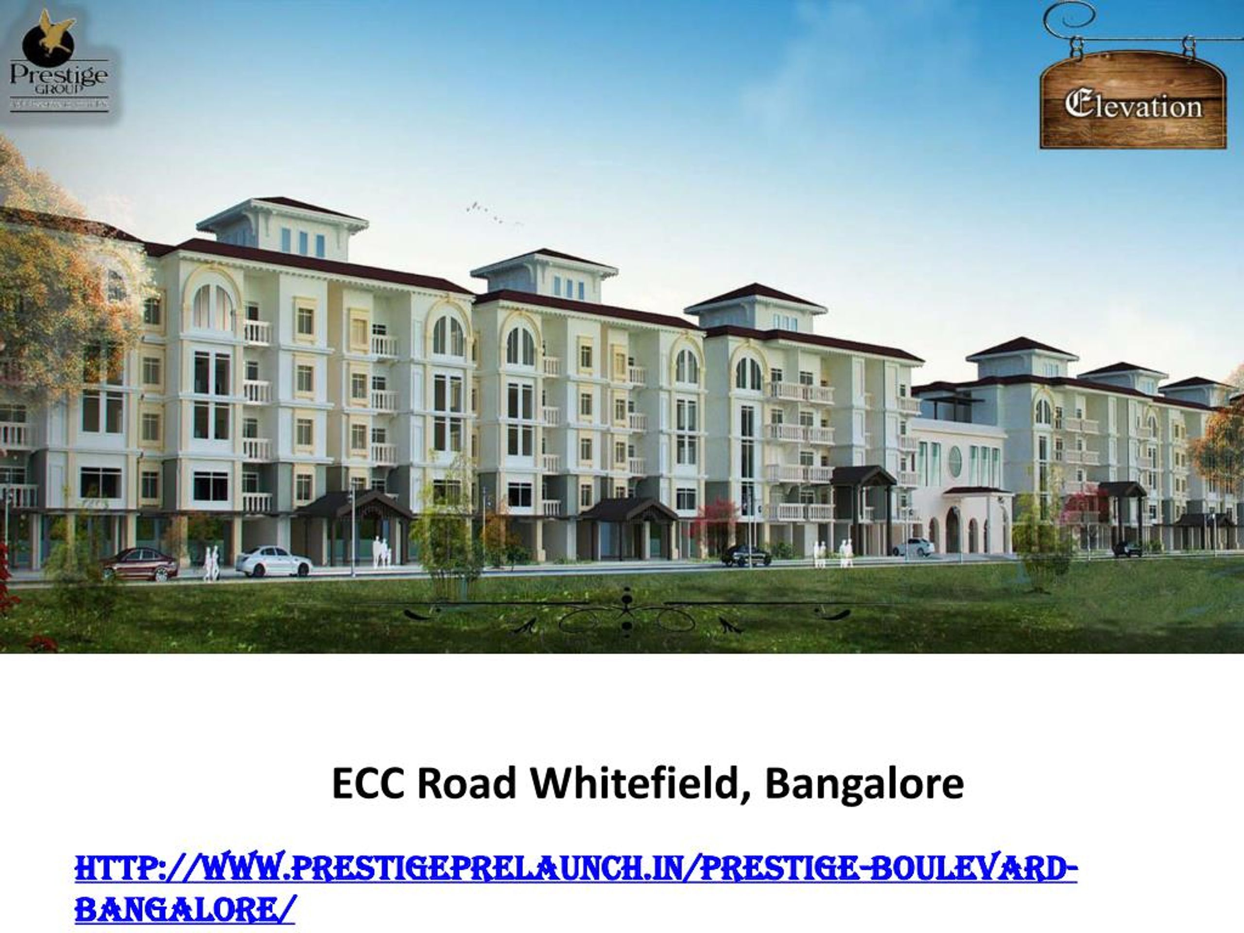 PPT Prestige Boulevard Project Whitefield in Bangalore PowerPoint