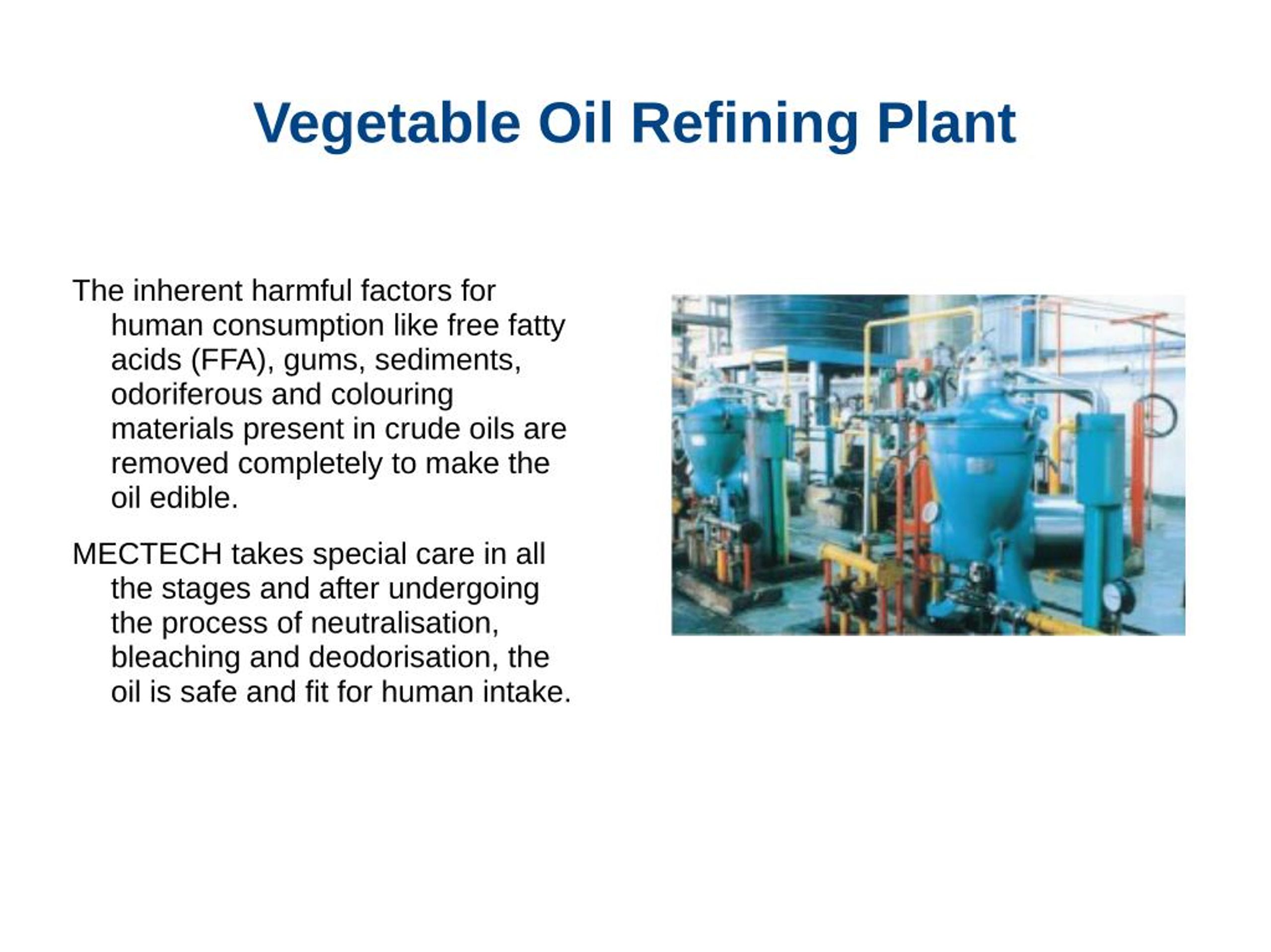PPT Vegetable Oil Extraction Vegetable Refinery Solvent