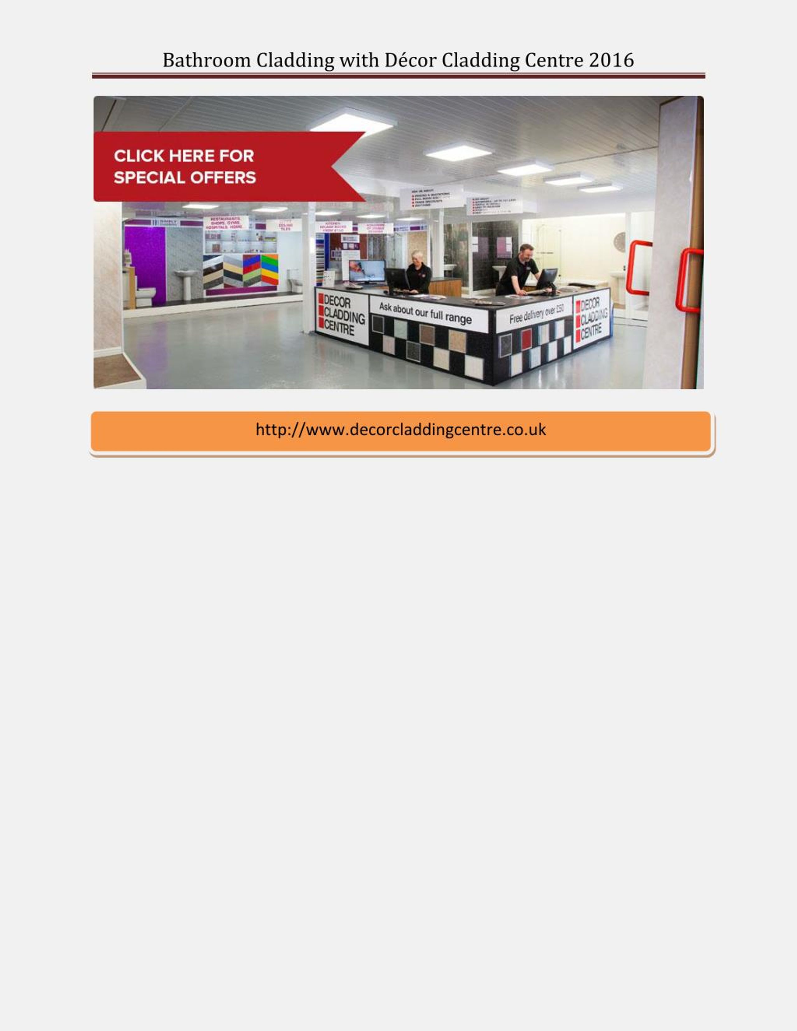 PPT Wall Cladding Decor Cladding Centre PowerPoint Presentation