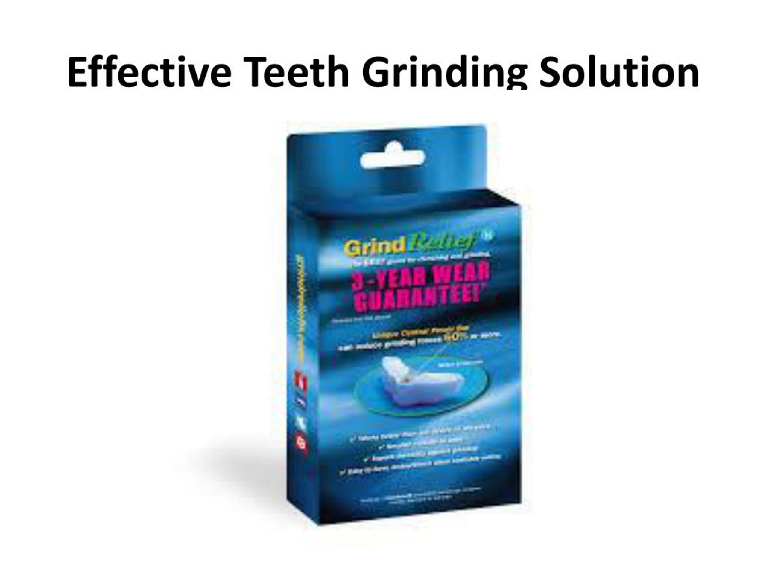 PPT prevents teeth grinding PowerPoint Presentation, free download