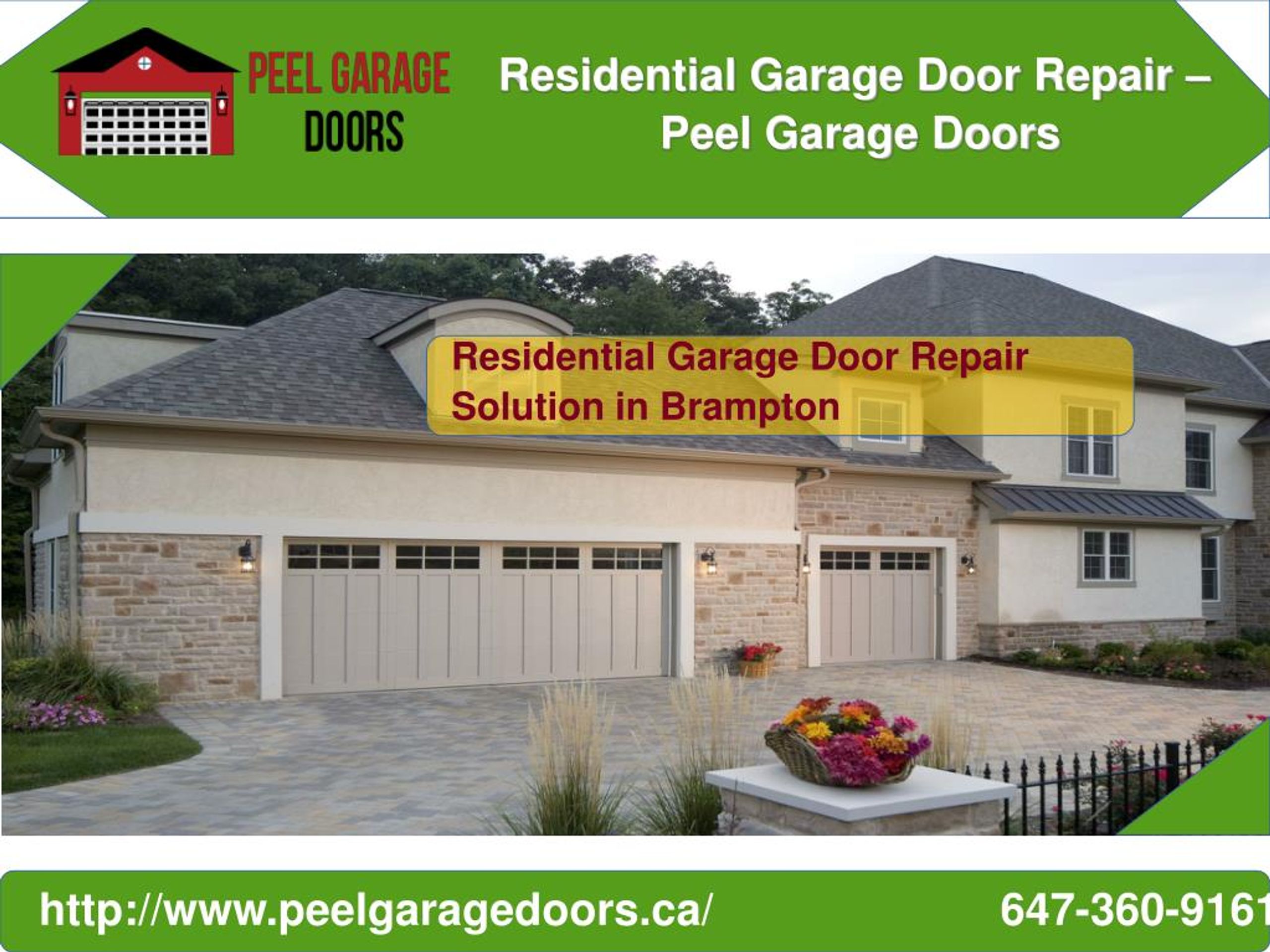 PPT Garage Door Repair, Maintenance and Installation Service in