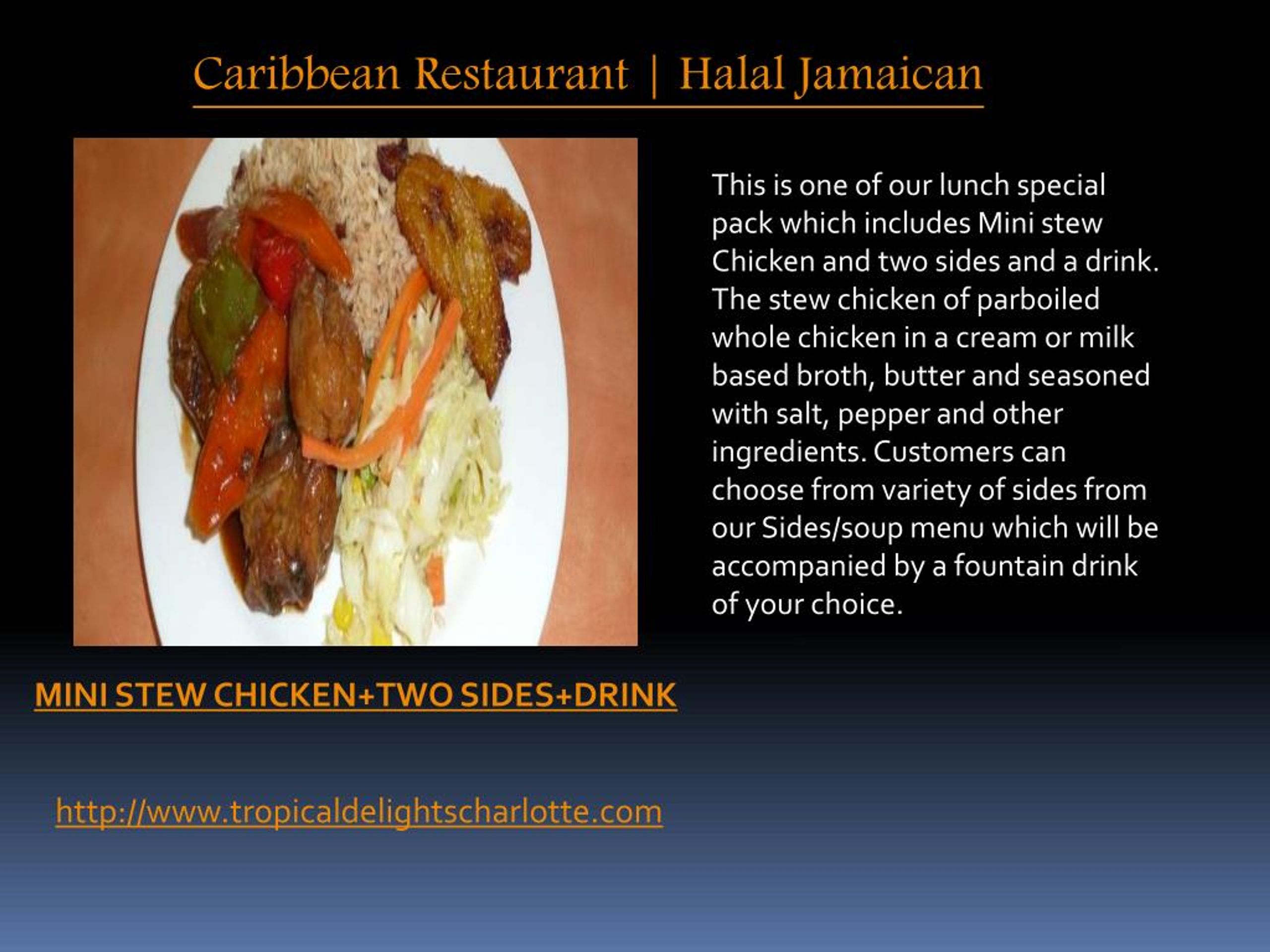 PPT Restaurant In Charlotte NcJamaican Restaurant PowerPoint