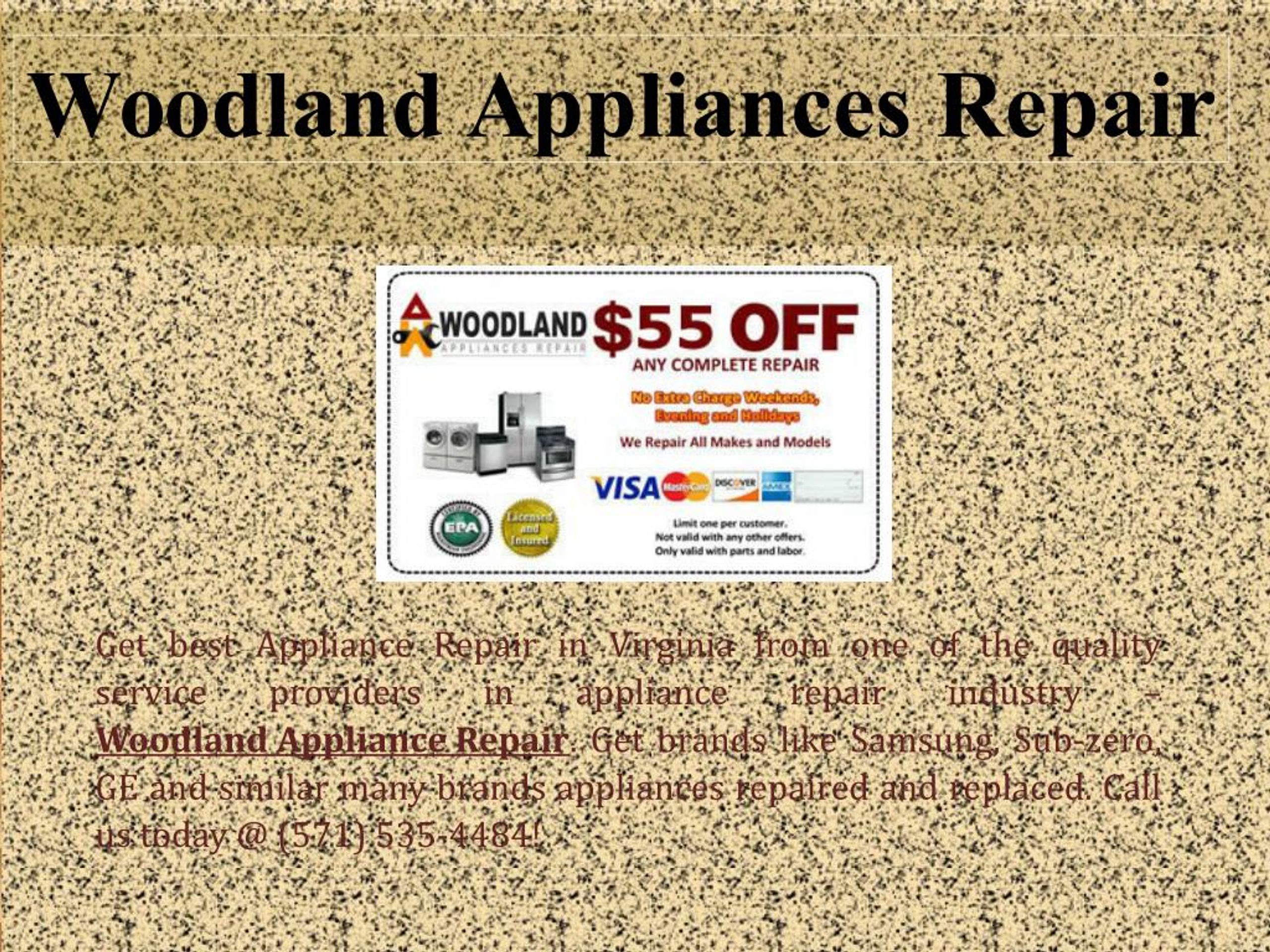 PPT Find Perfect Appliance Repair Service Provider in Virginia