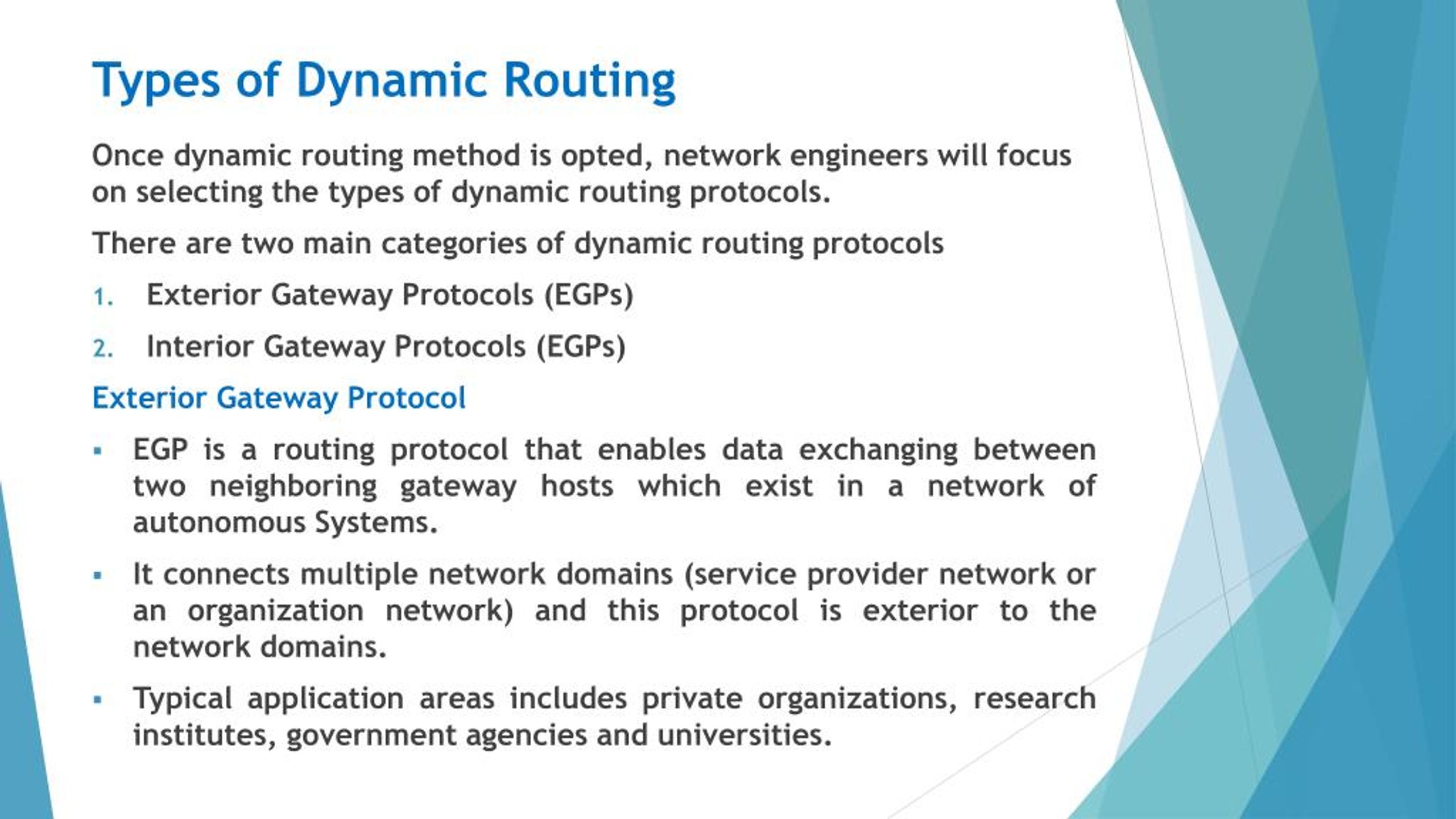 PPT What Are Dynamic Routing Protocols PowerPoint Presentation, free