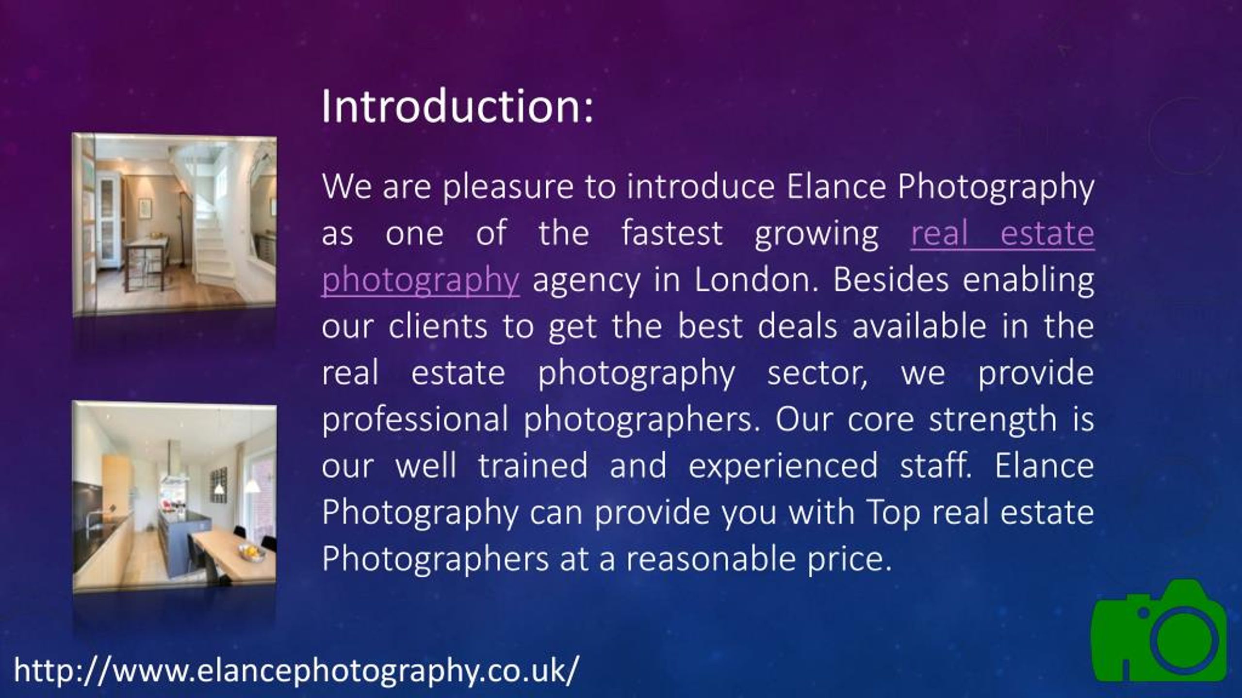 PPT Elance Real Estate Photography PowerPoint Presentation, free